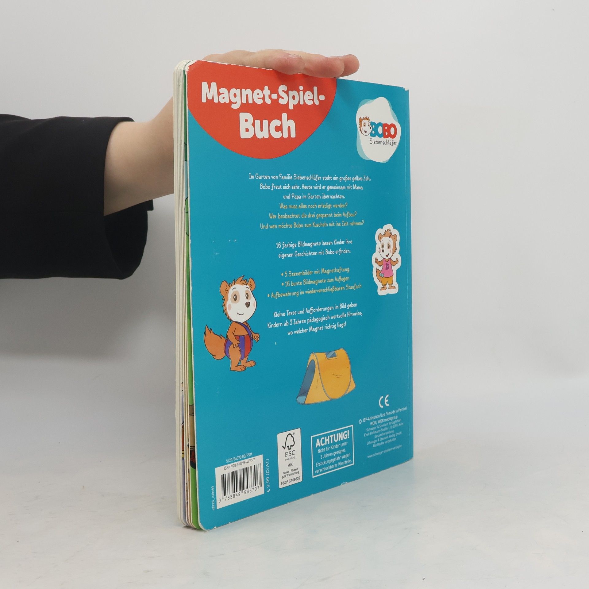Autorenkollektiv Bobo Siebenschläfer Magnet-Spiel-Buch