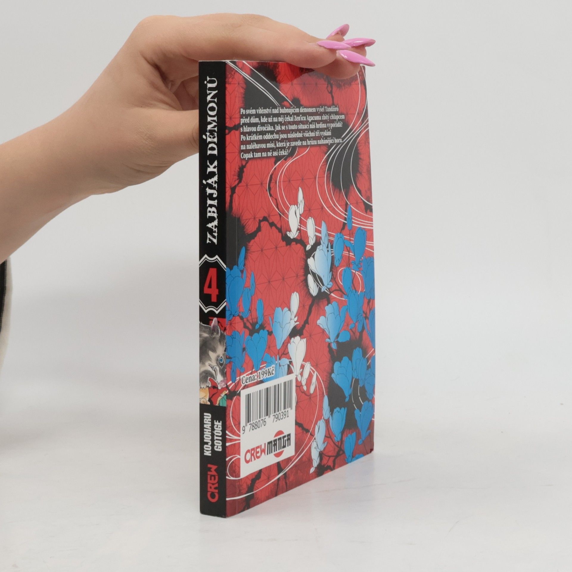Koyoharu Gotōge Zabiják démonů 4. Nezlomitelné ostří