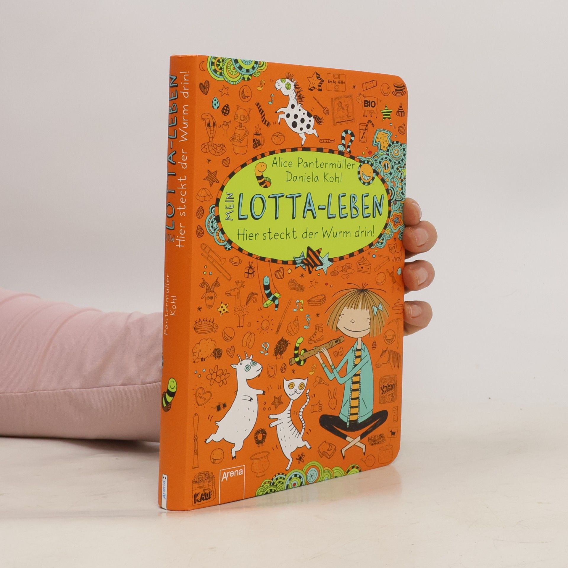 Alice Pantermüller Mein Lotta-Leben. Heir steckt der Wurm drin!