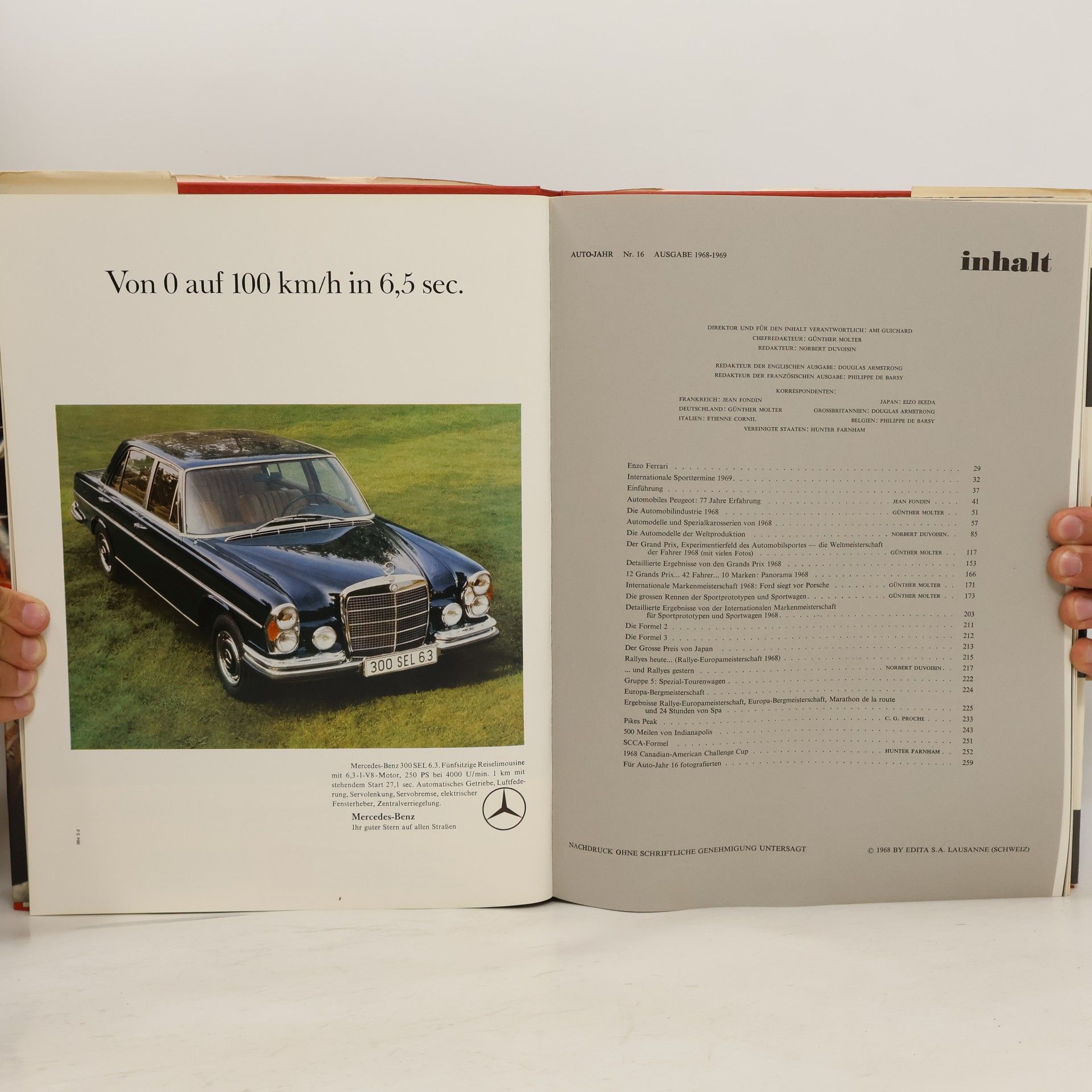 AA.VV. Auto-Jahr 1968-1969