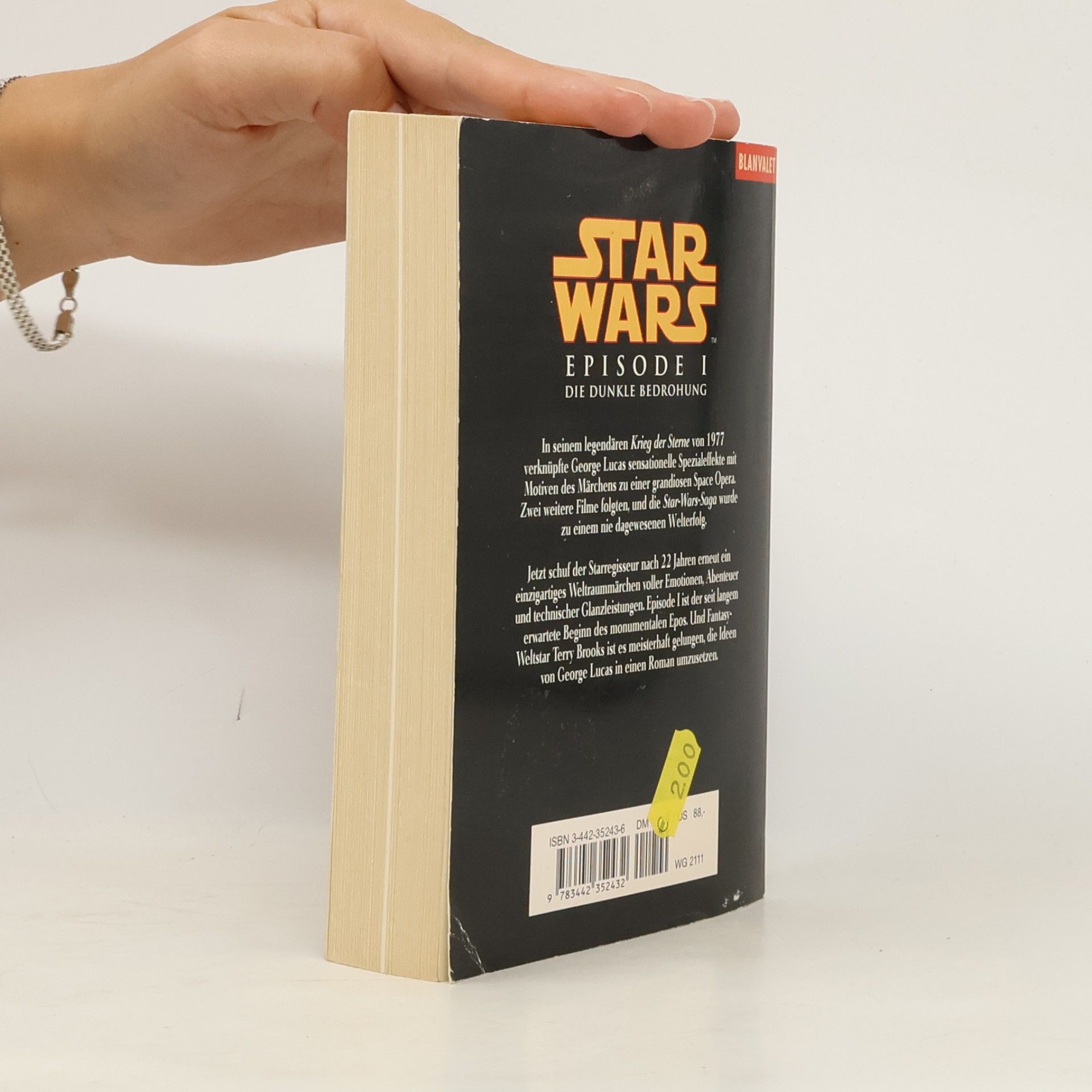 Terry Brooks Star wars - Episode I, Die dunkle Bedrohung
