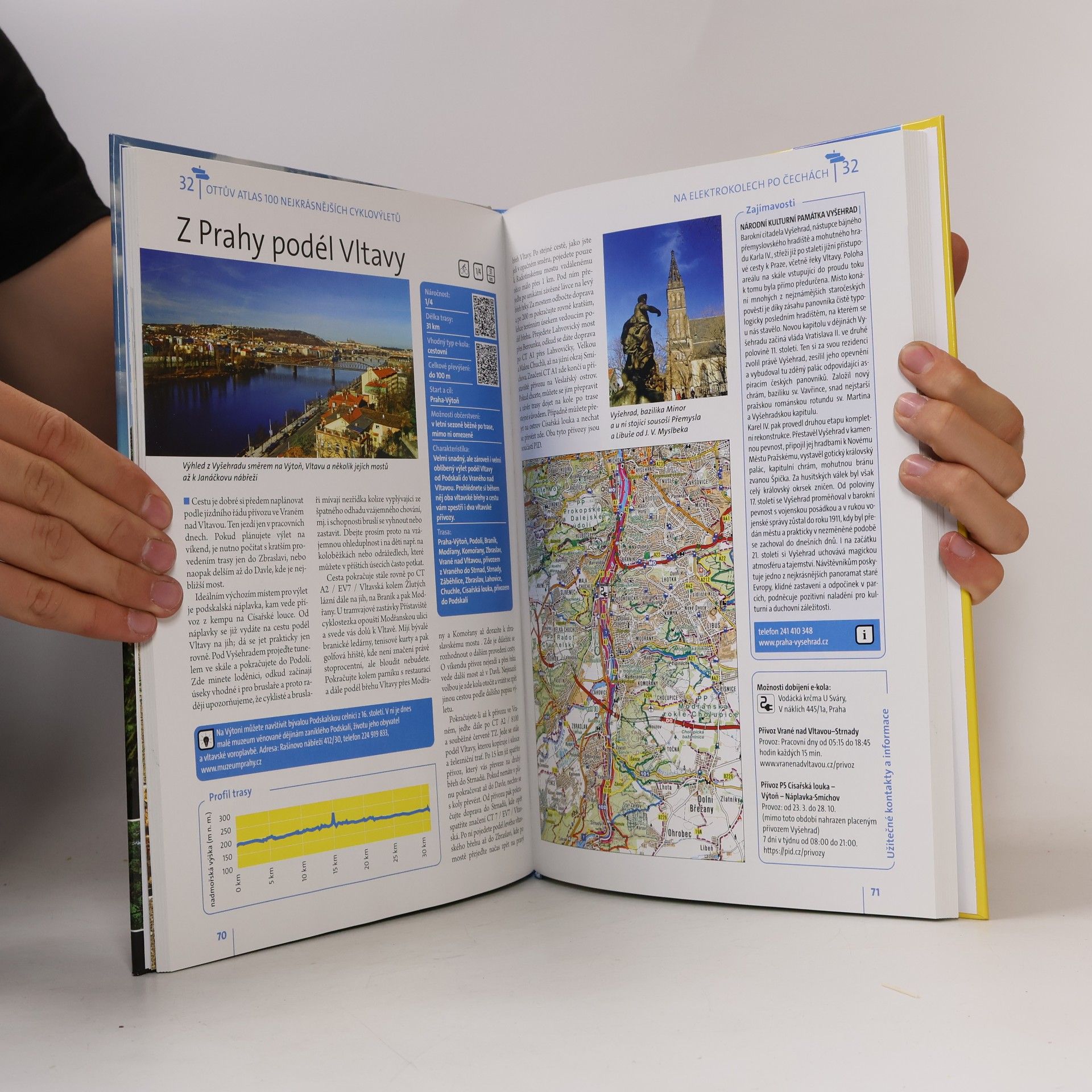 Ivo Paulík Na elektrokolech po Čechách : Ottův atlas