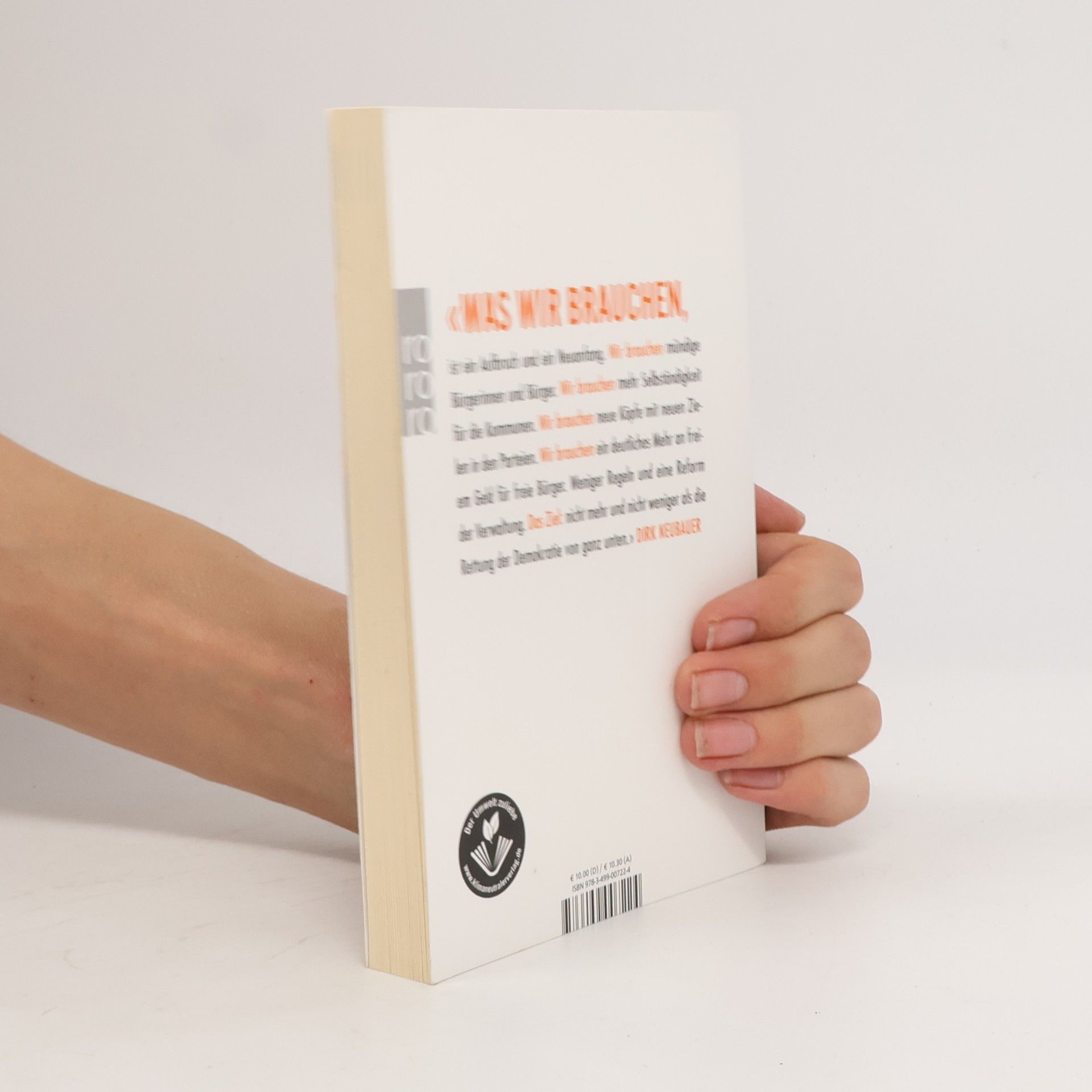 Dirk Neubauer Rettet die Demokratie!