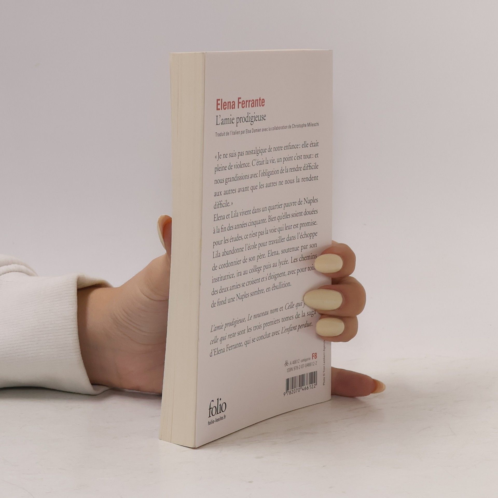 Elena Ferrante L'amie prodigieuse
