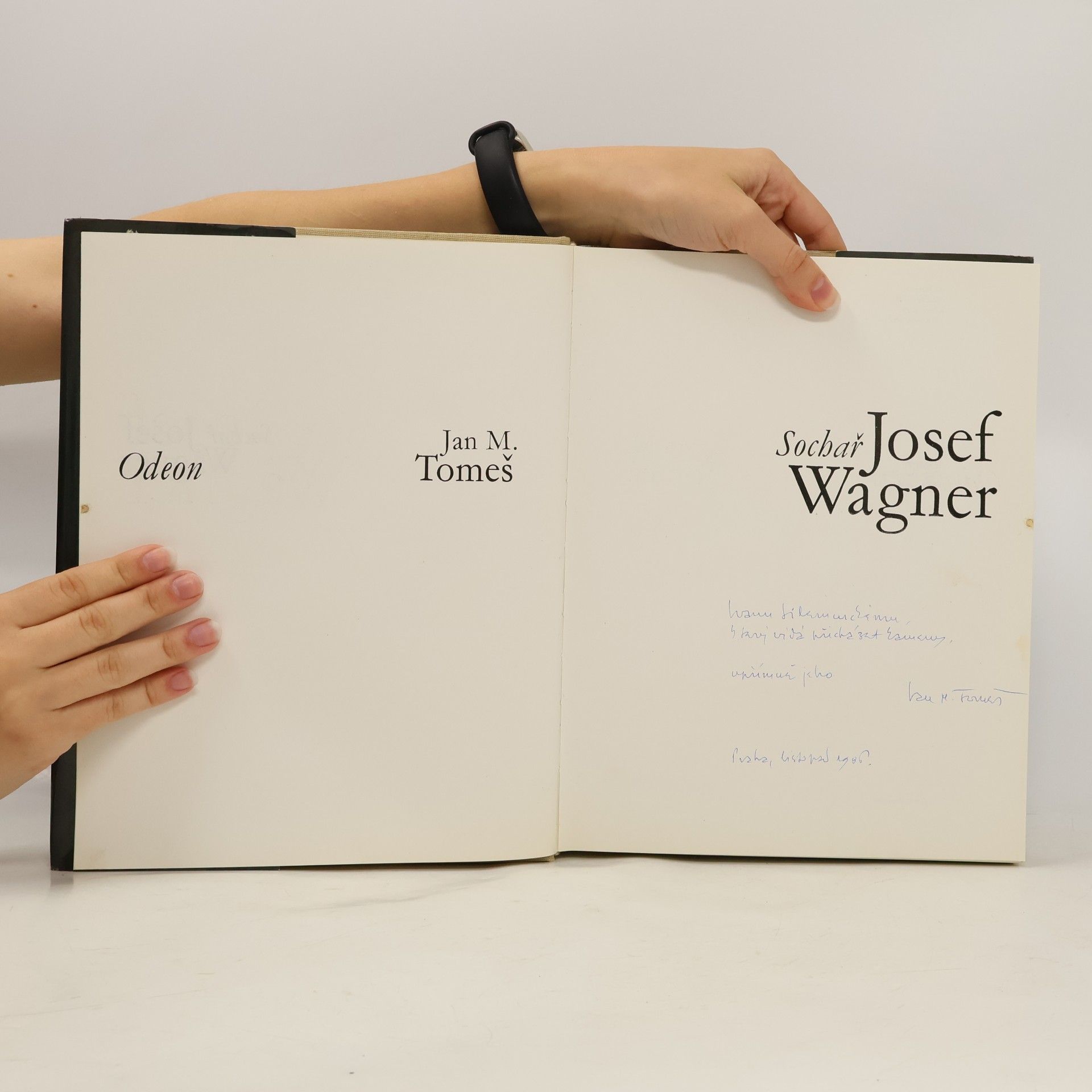 Jan Marius Tomeš Sochař Josef Wagner