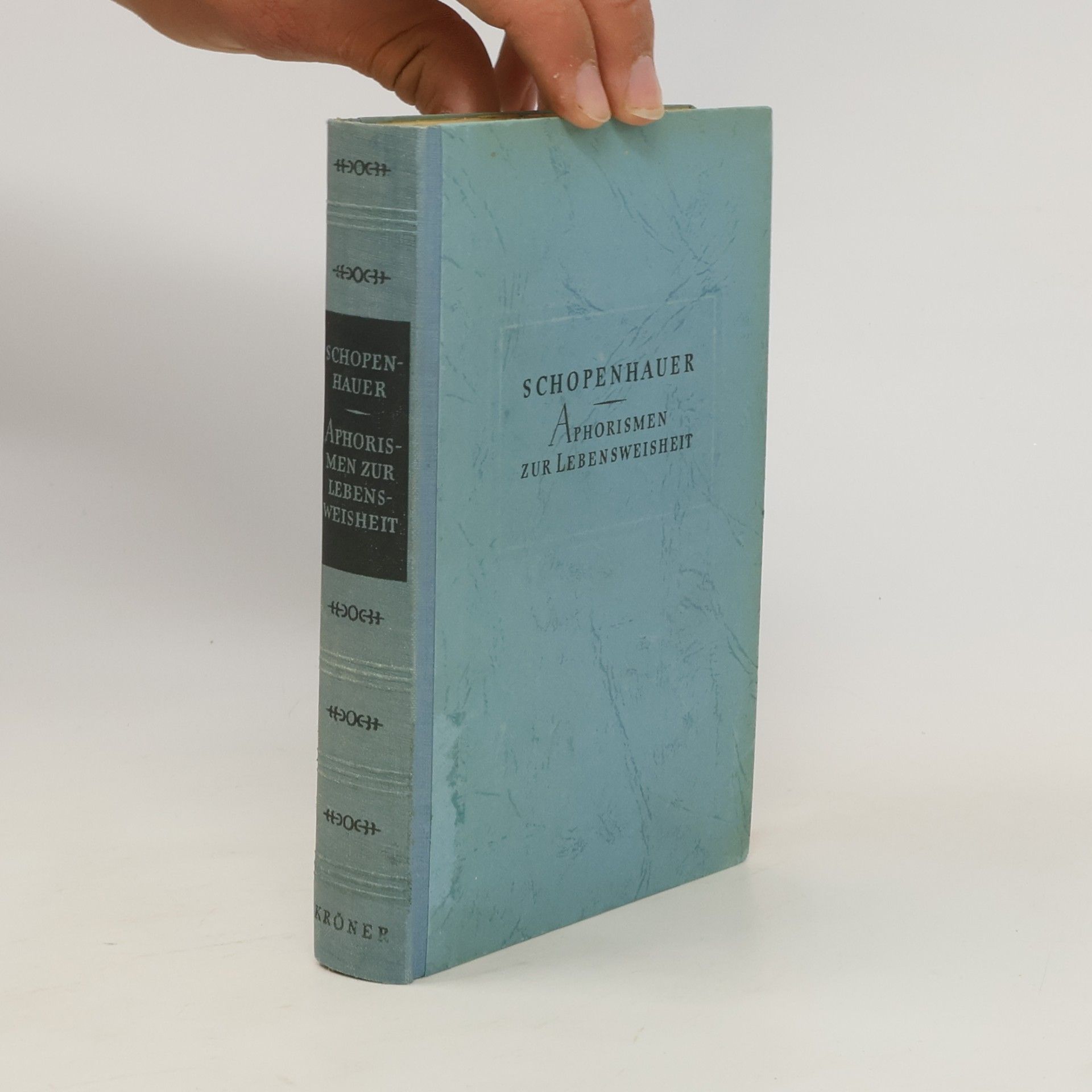 Arthur Schopenhauer Aphorismen zur Lebensweisheit