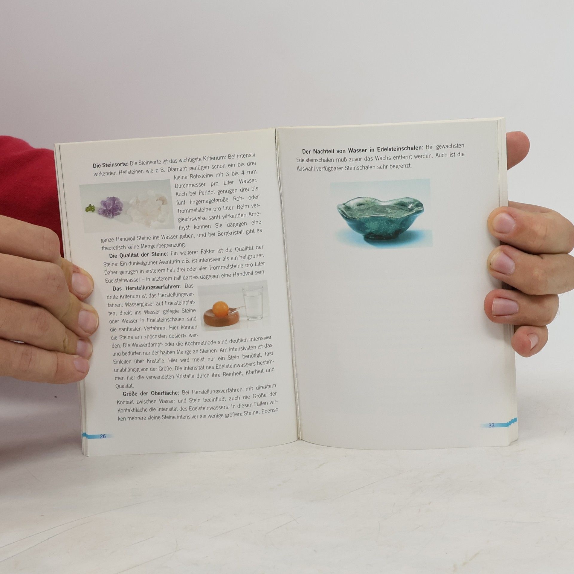 Michael Gienger Wassersteine : das Handbuch zum Edelsteinwasser ; 100 Steine in Wirkung und Anwendung