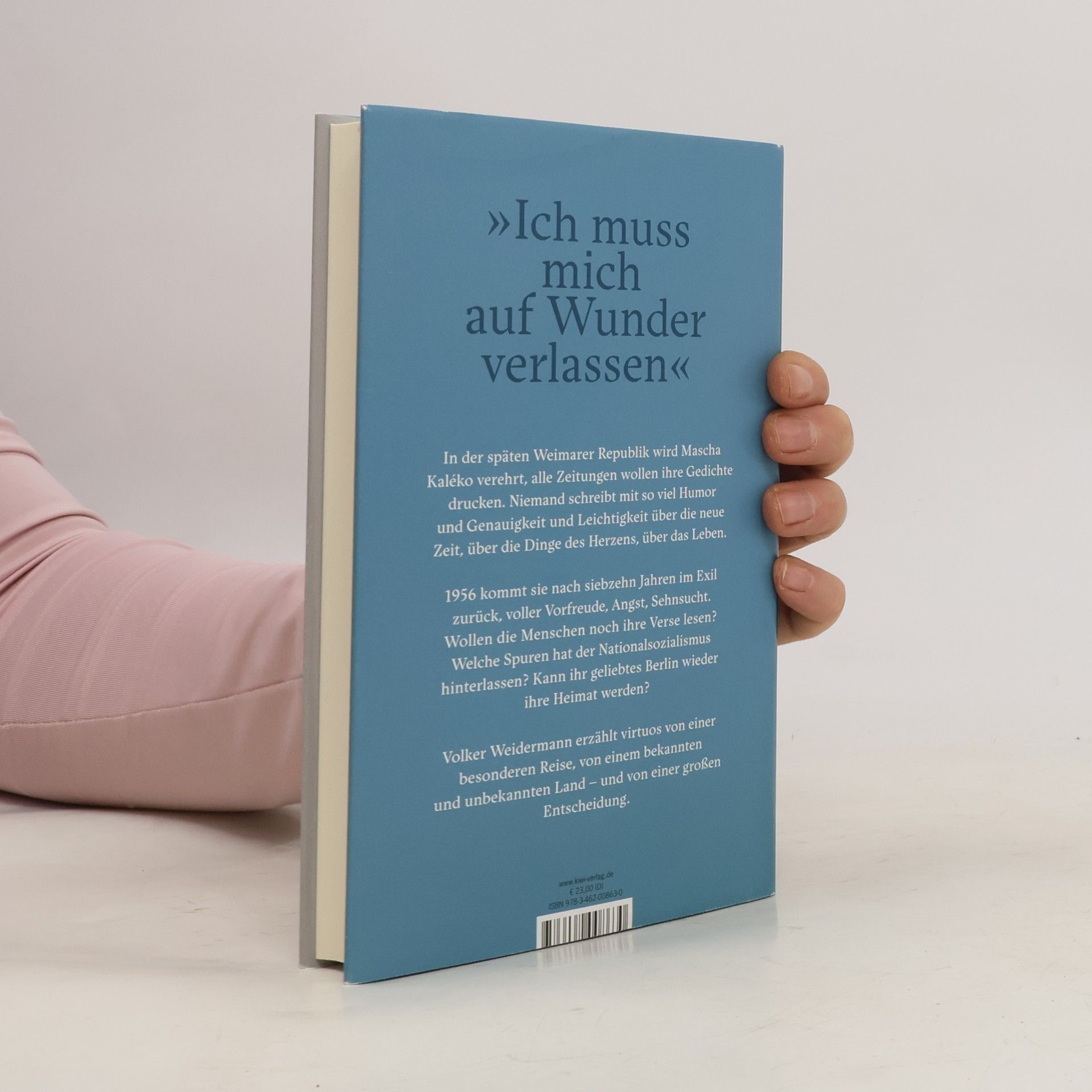 Volker Weidermann Wenn ich eine Wolke wäre