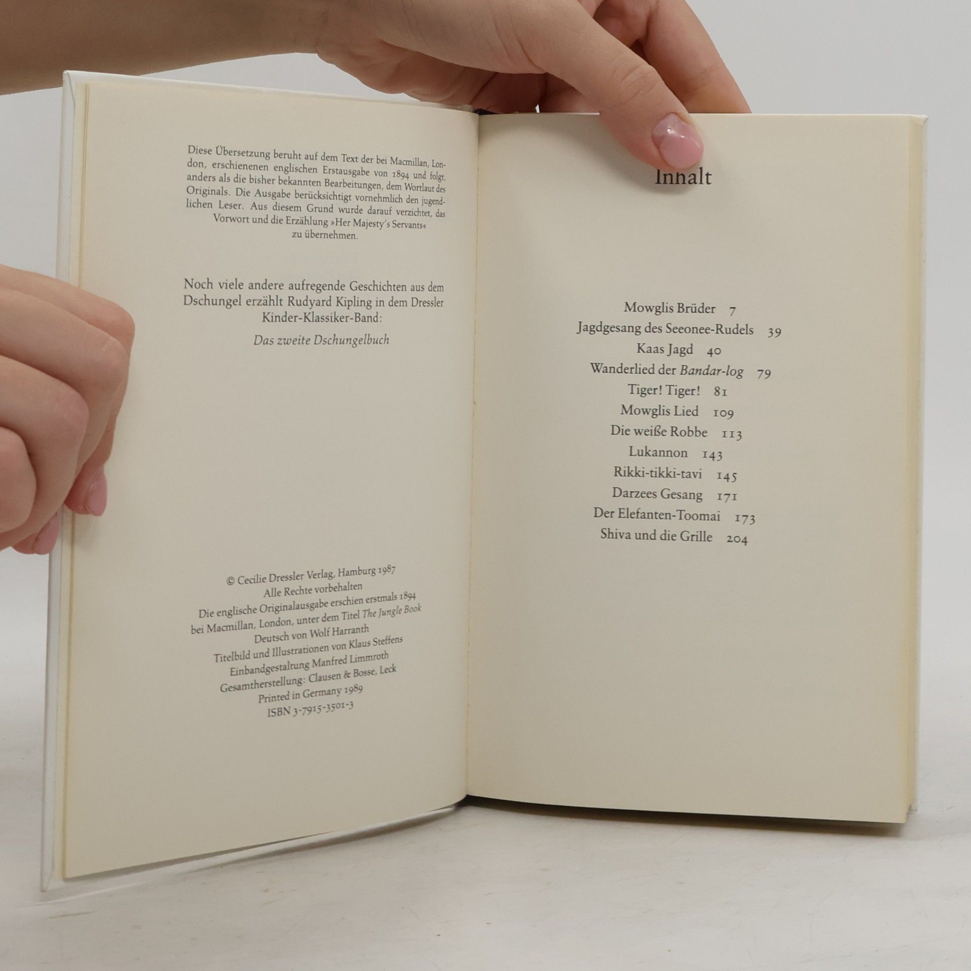 Rudyard Kipling Das Dschungelbuch