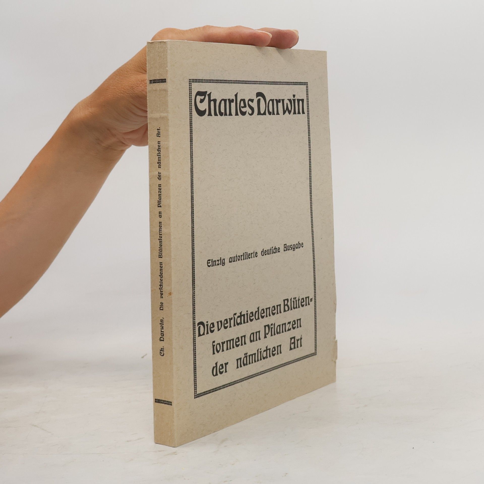 Die verschiedenen Blütenformen an Pflanzen der nämlichen Art