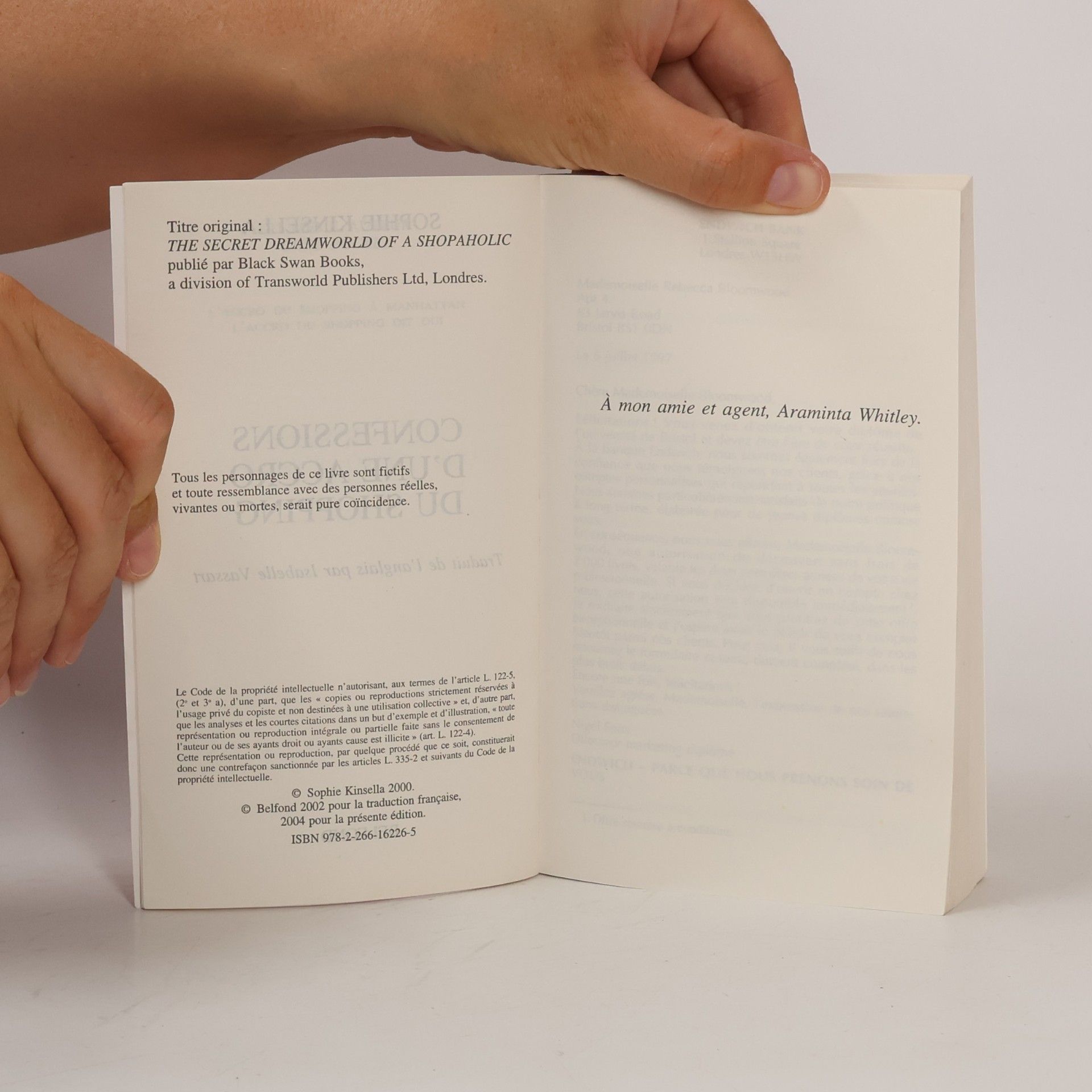 Sophie Kinsella Confessions d'une accro du shopping