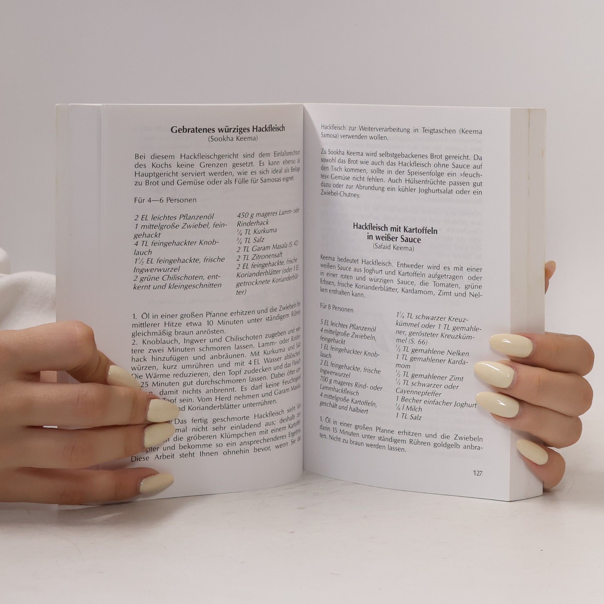 Julie Sahni Das grosse indische Kochbuch