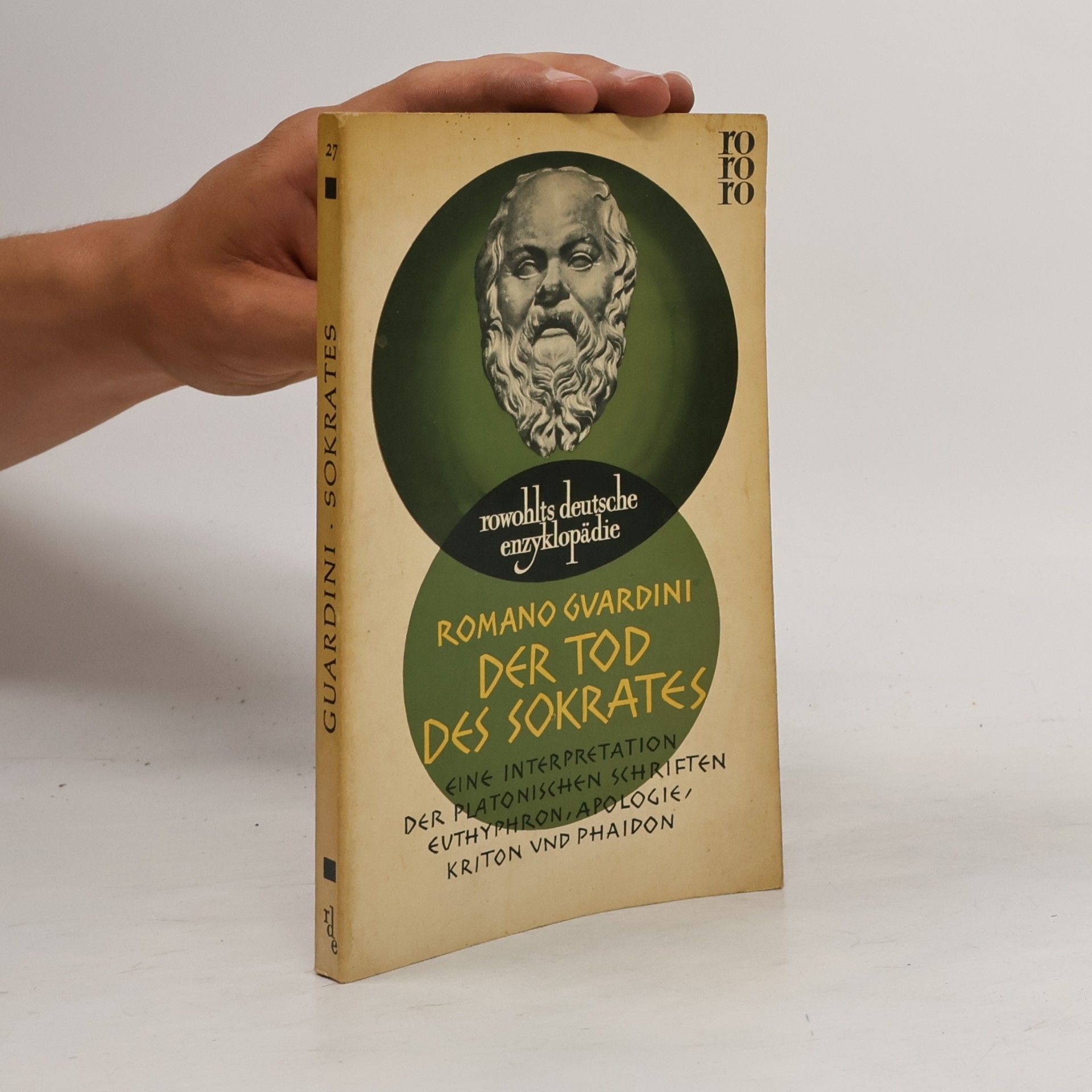 Romano Guardini Der Tod des Sokrates