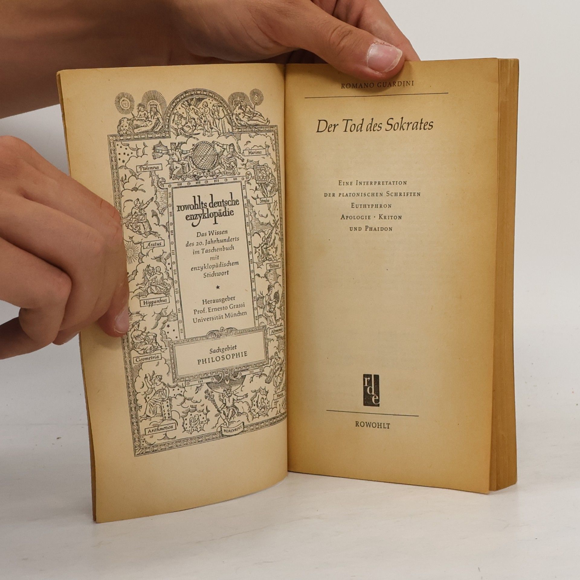 Romano Guardini Der Tod des Sokrates