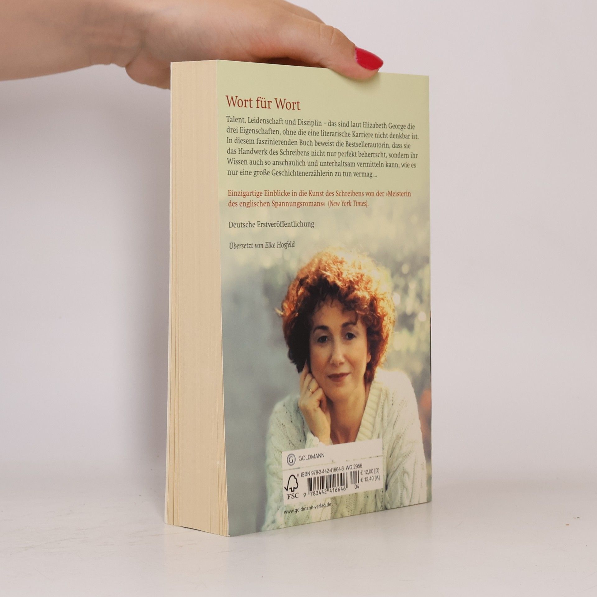 Elizabeth George Wort für Wort oder die Kunst, ein gutes Buch zu schreiben