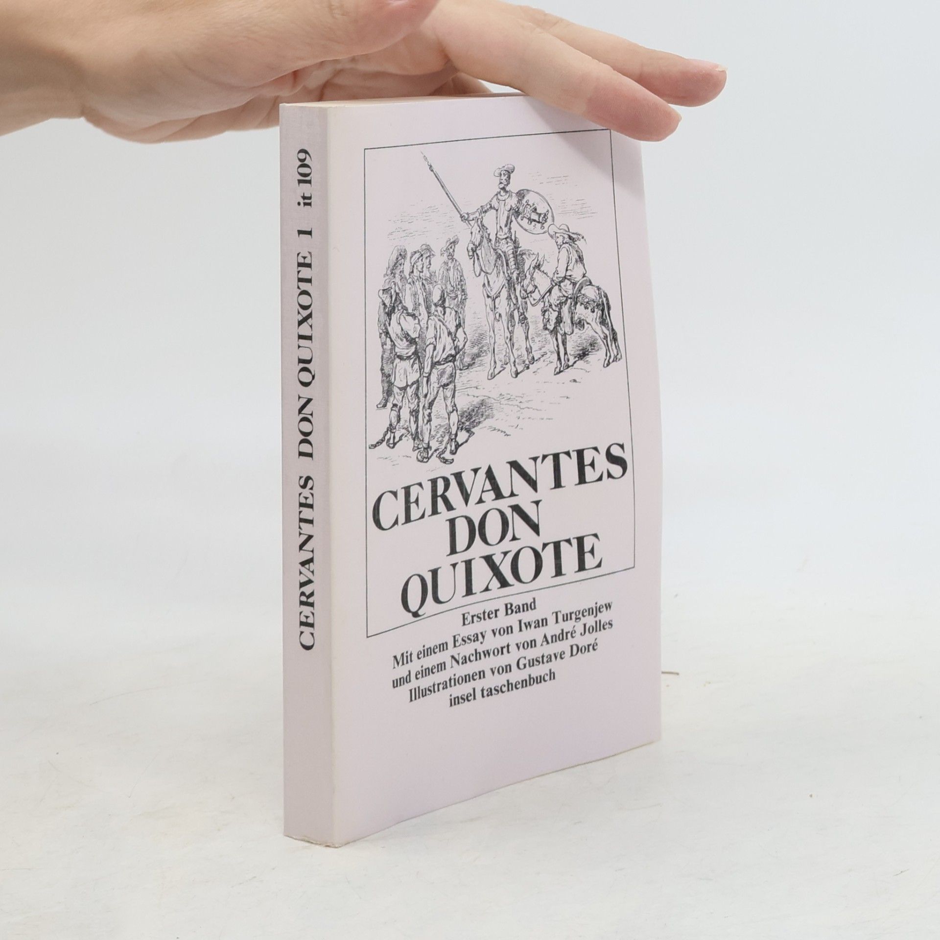 Miguel de Cervantes Der scharfsinnige Ritter Don Quixote von der Mancha, in 3 Bdn.