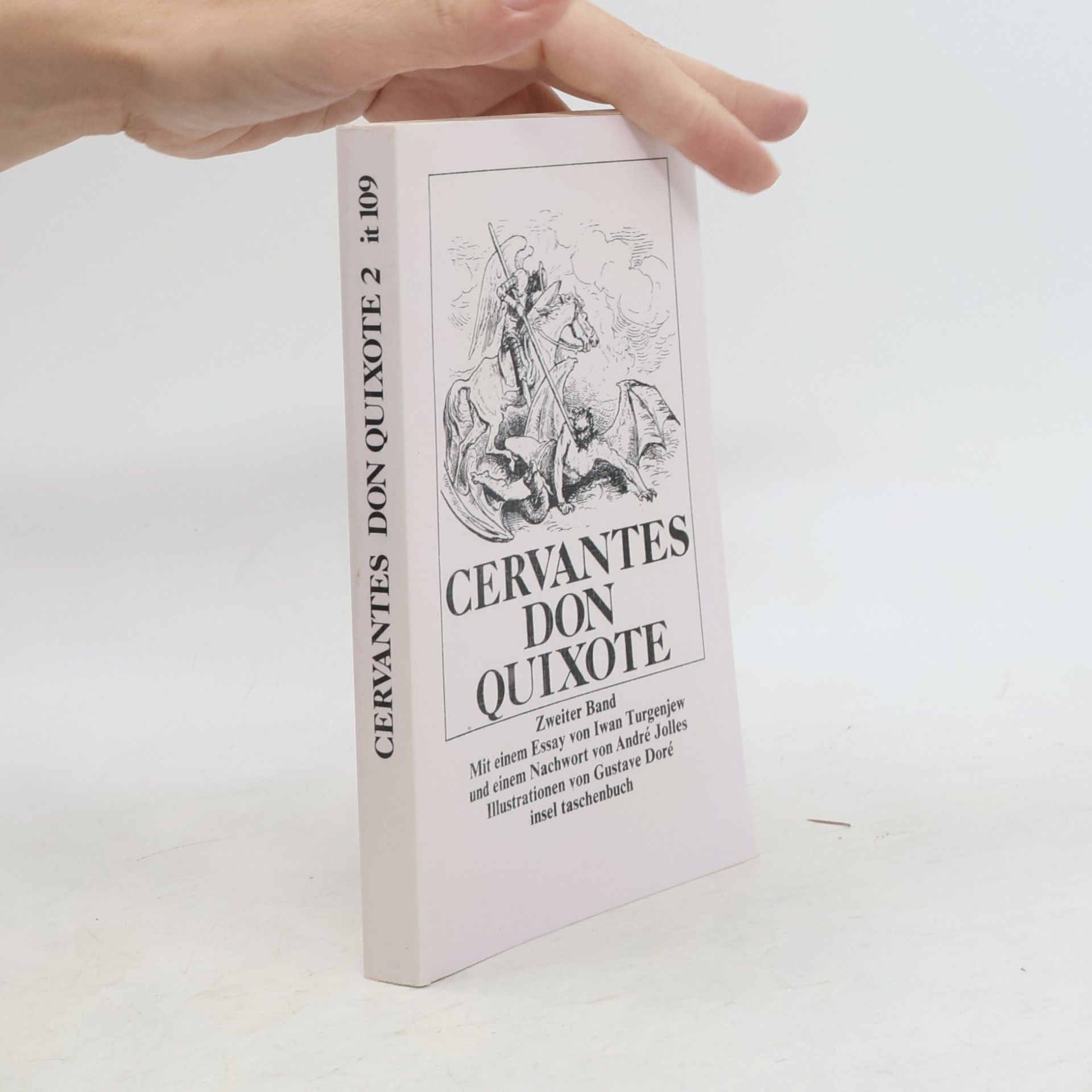 Miguel de Cervantes Der scharfsinnige Ritter Don Quixote von der Mancha, in 3 Bdn.
