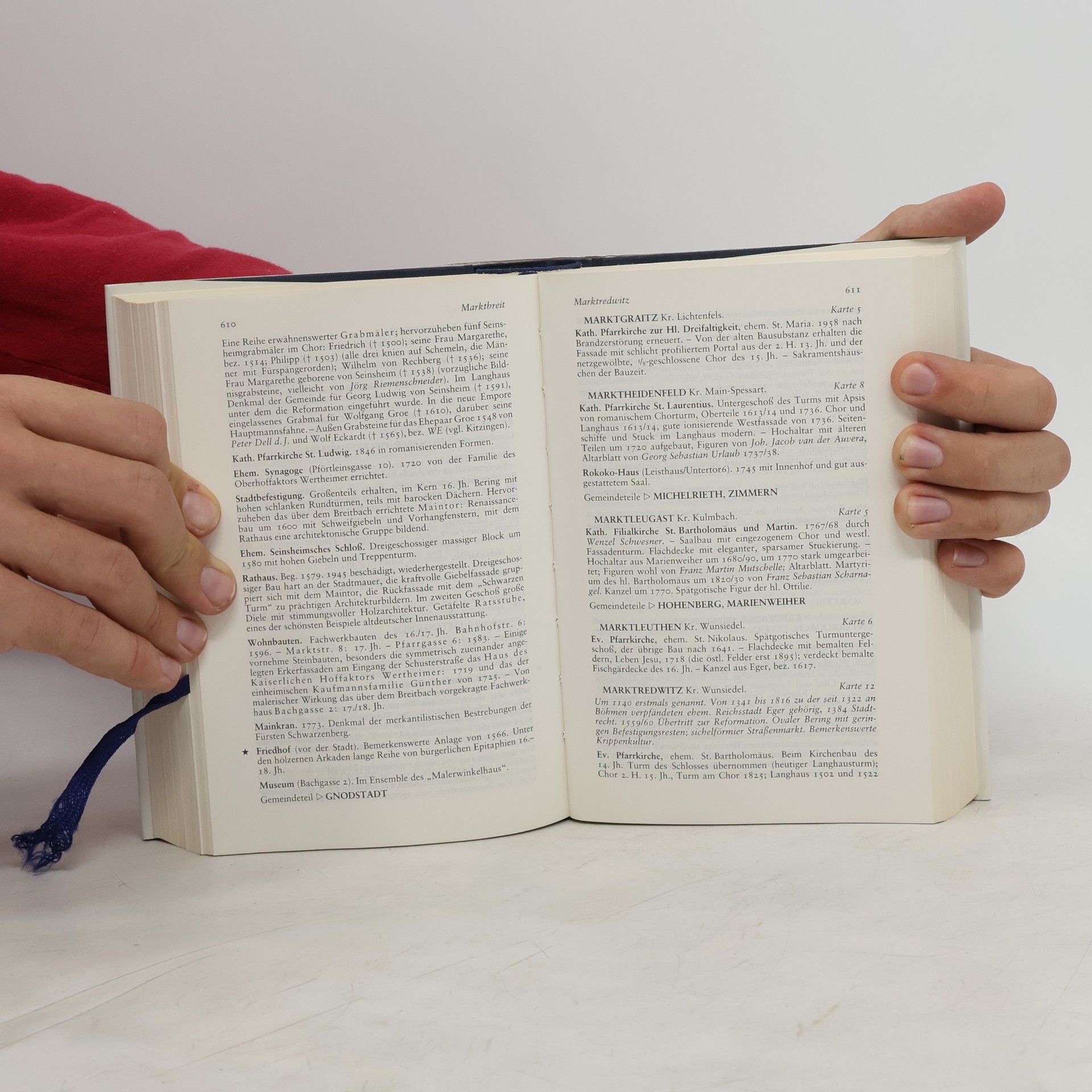 Tilmann Breuer Handbuch der deutschen Kunstdenkmäler