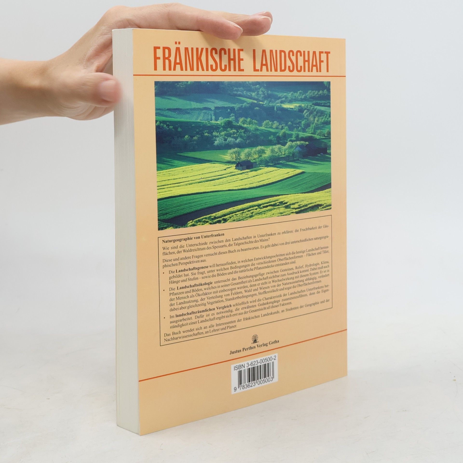 Johannes Peter Müller Grundzüge der Naturgeographie von Unterfranken