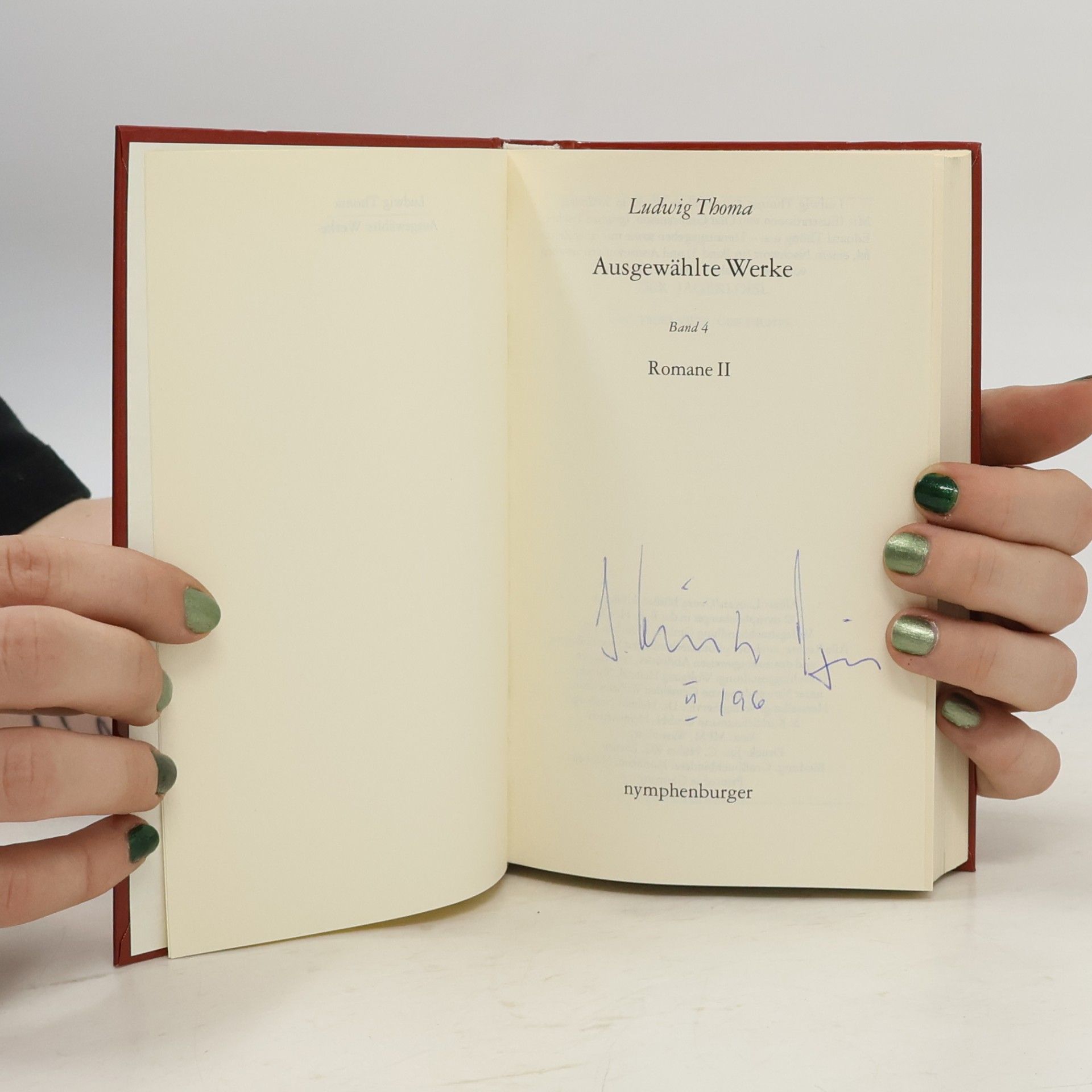 Ludwig Thoma Ausgewählte Werke