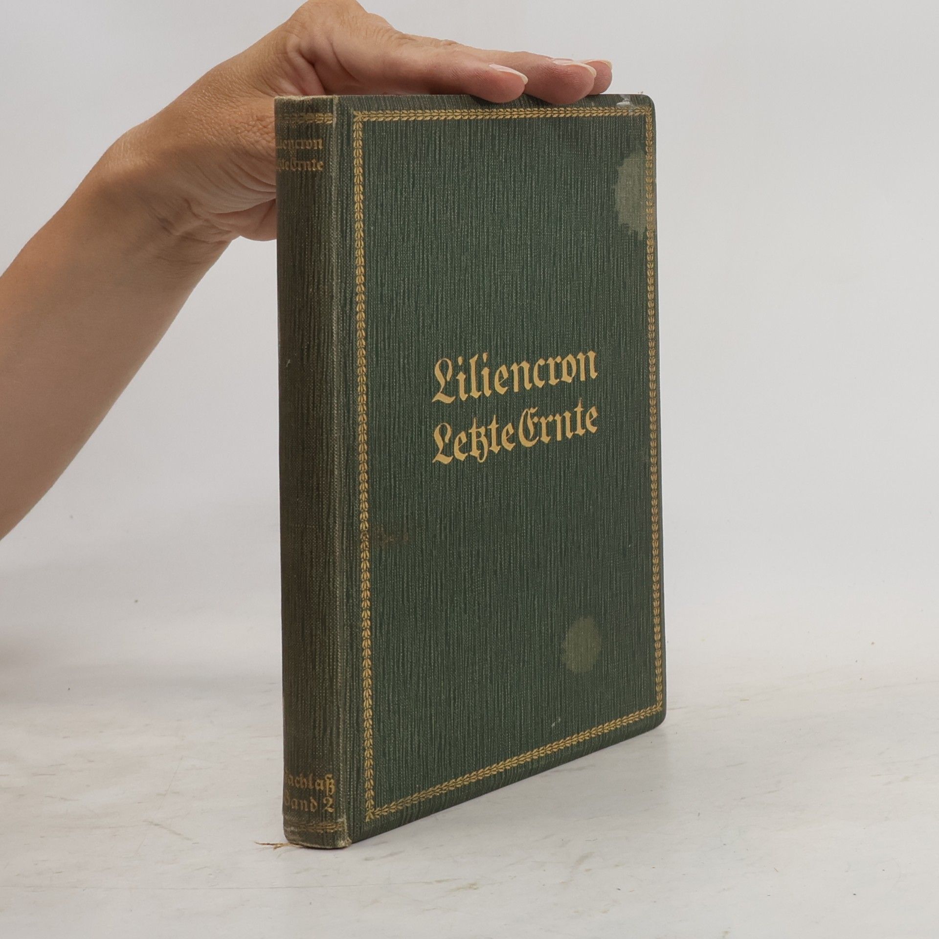 Autorenkollektiv Lezte Ernte: Hinterlassene Novellen