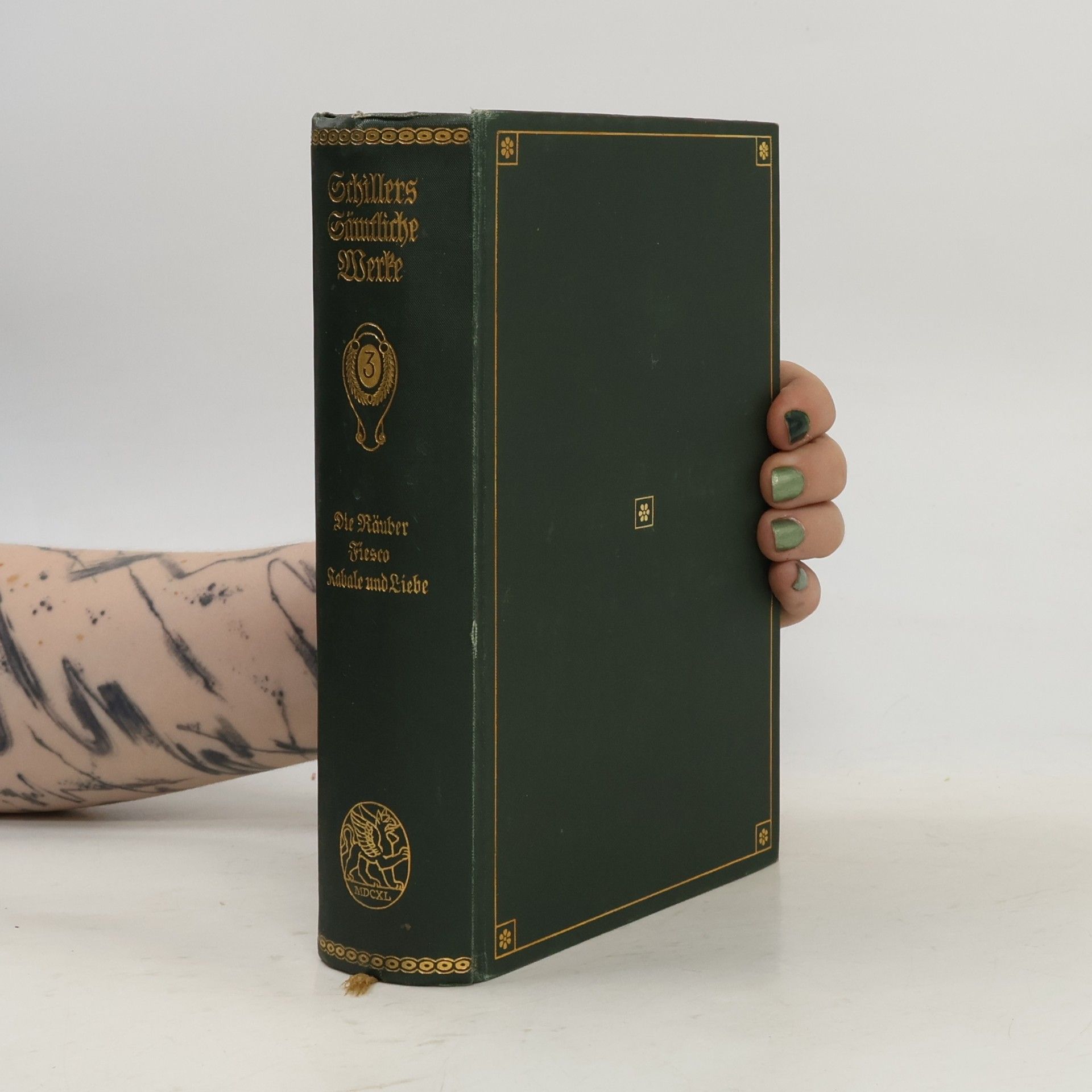 Friedrich Schiller Schillers Sämtliche Werke 3