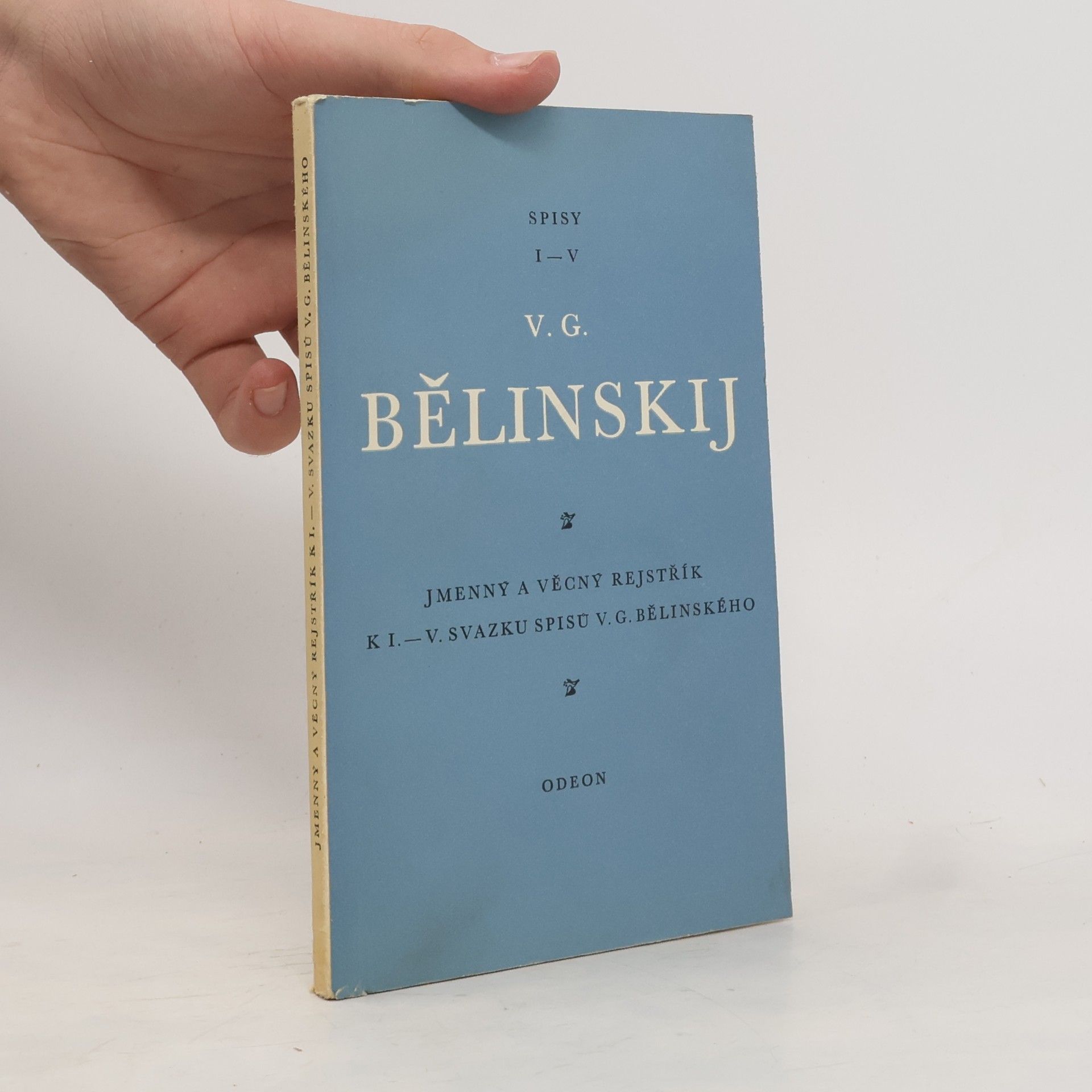 Vissarion Grigor jevič Belinskij Jmenný a věcný rejstřík