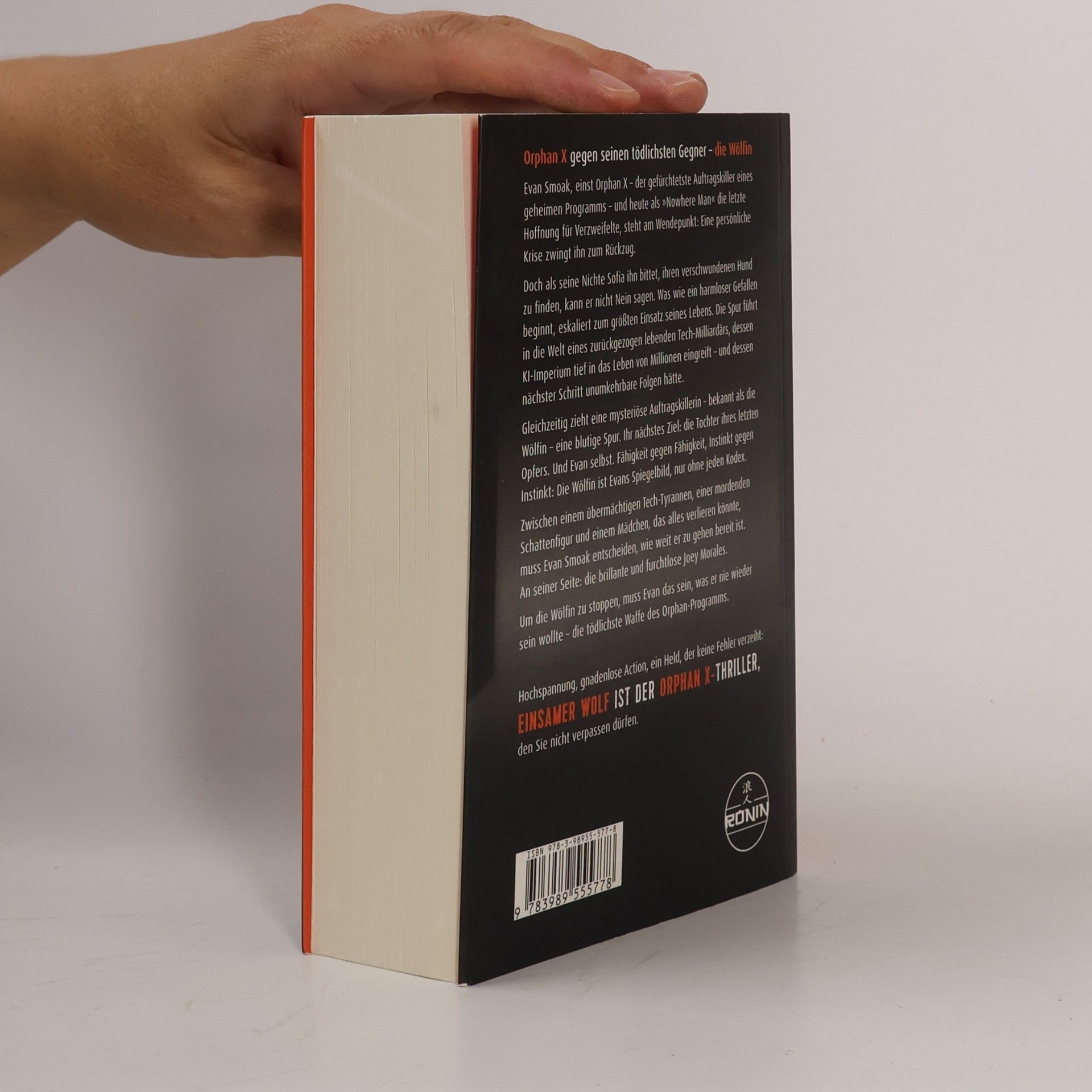 Gregg Hurwitz Einsamer Wolf. Ein Orphan X-Thriller von Gregg Hurwitz