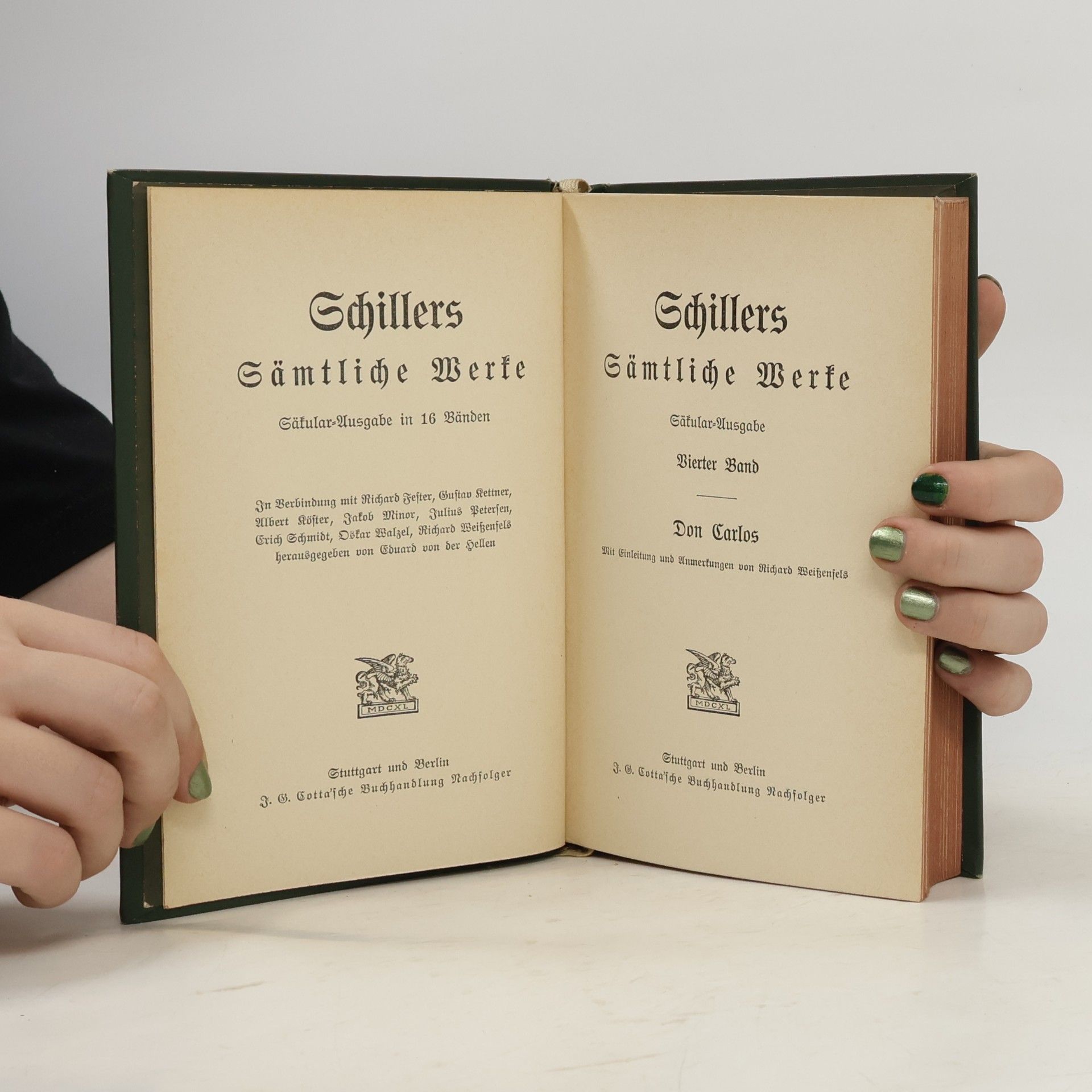 Friedrich Schiller Sämtliche Werke 5