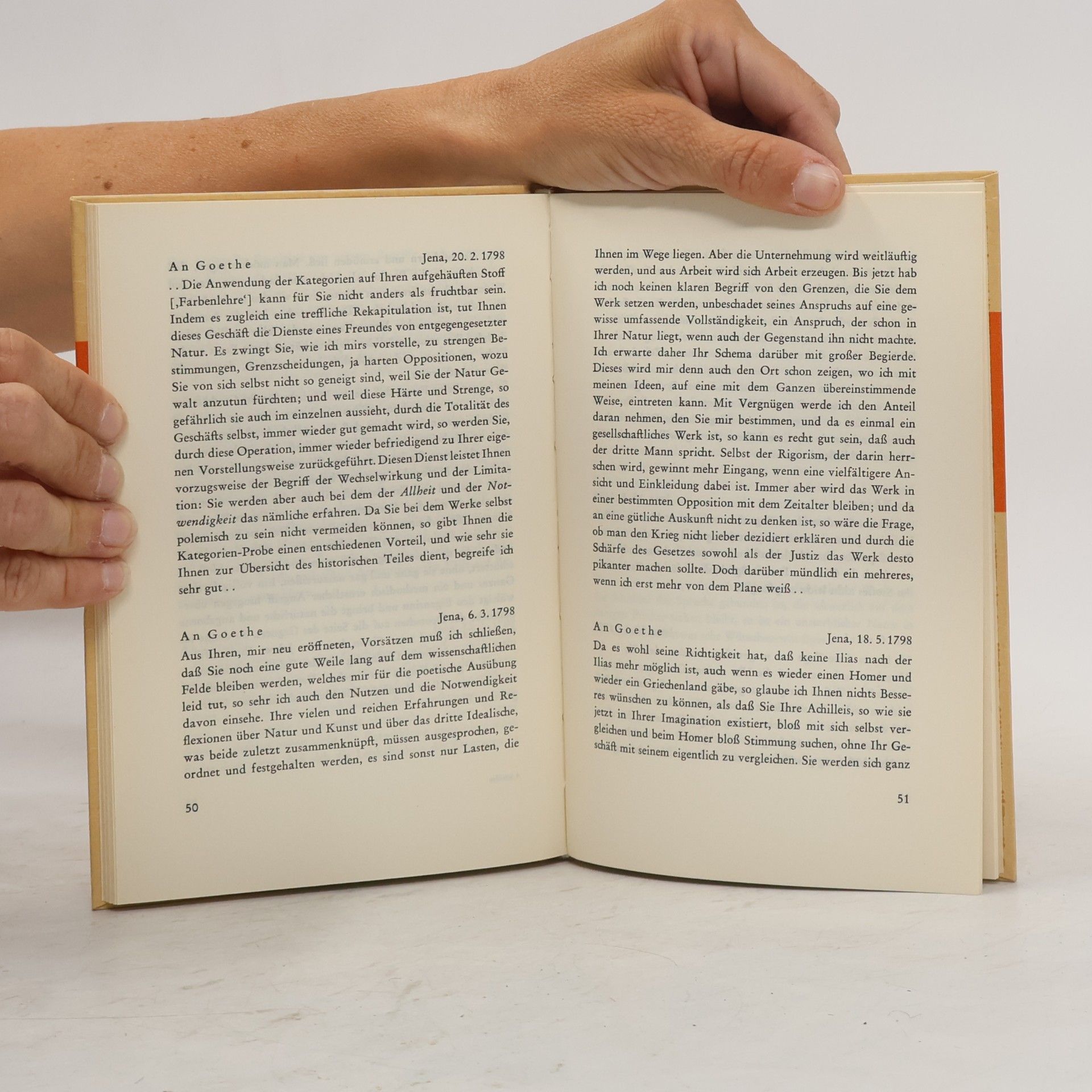 Friedrich Schiller Goethe im Urteil Schillers 10