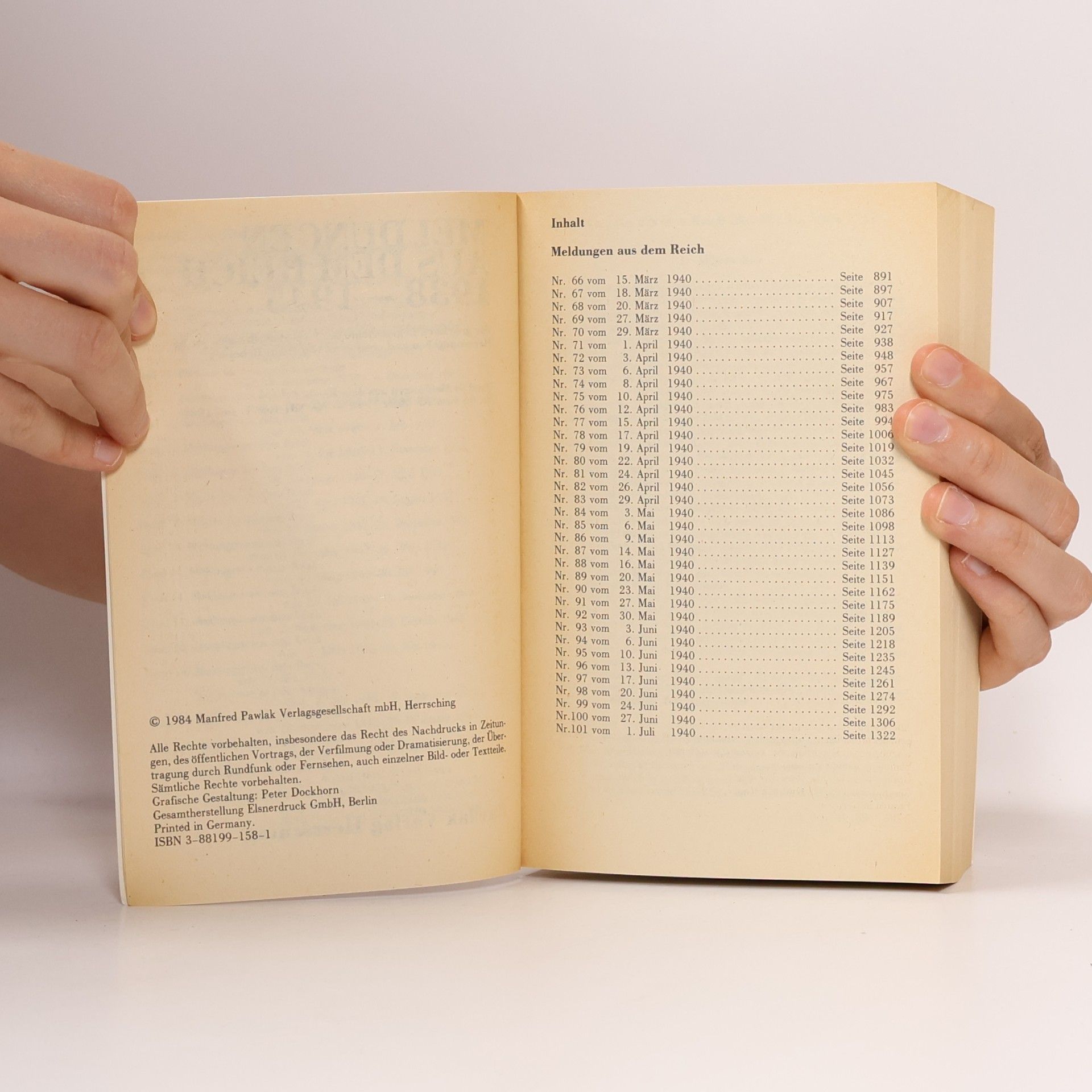 Heinz Boberach Meldungen aus dem Reich, 1938-1945 4
