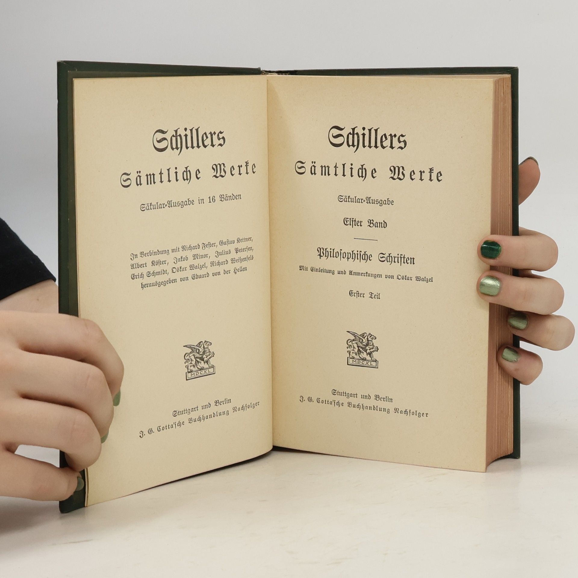 Friedrich Schiller Schillers sämtliche Werke. Band 11
