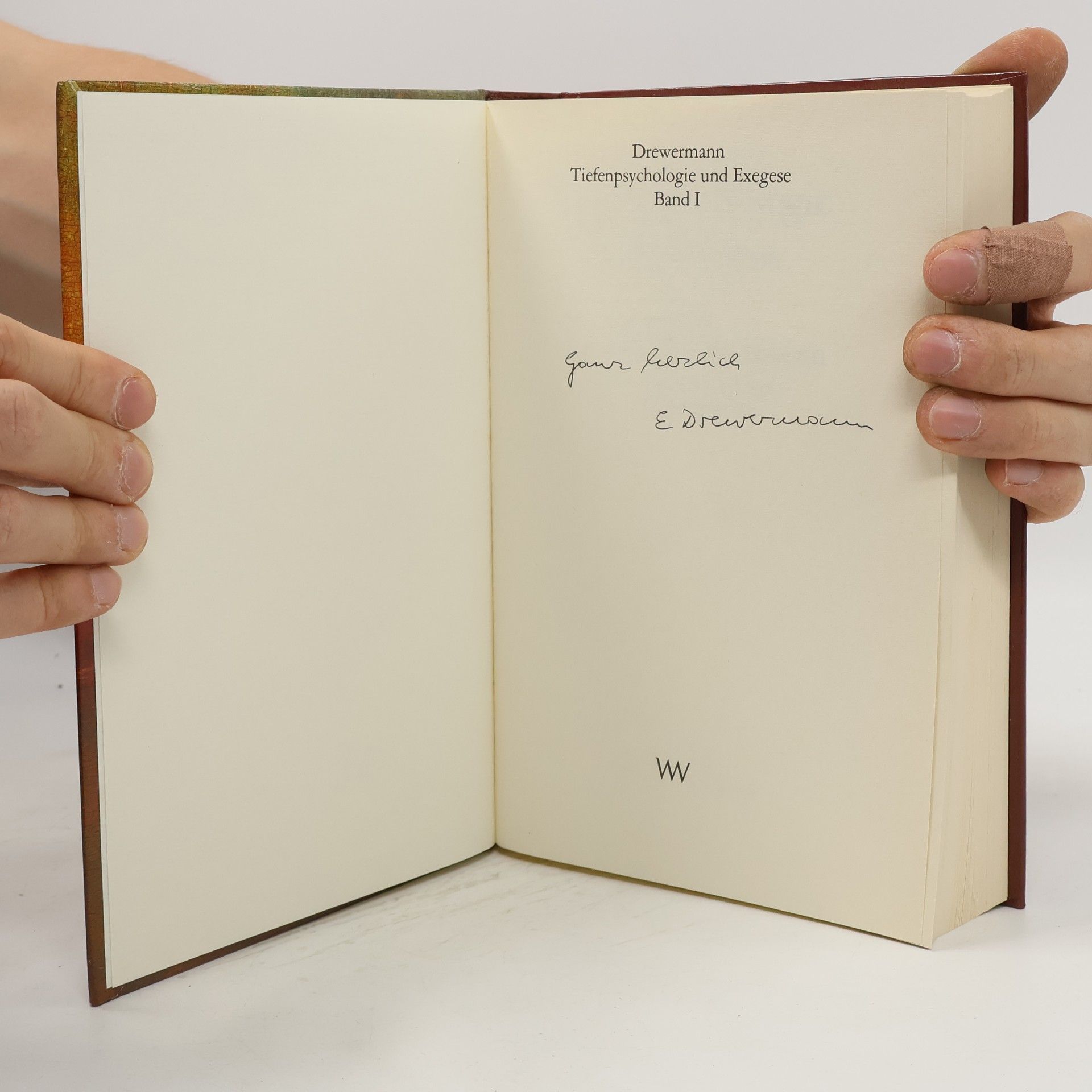 Eugen Drewermann Tiefenpsychologie und Exegese. Band I.