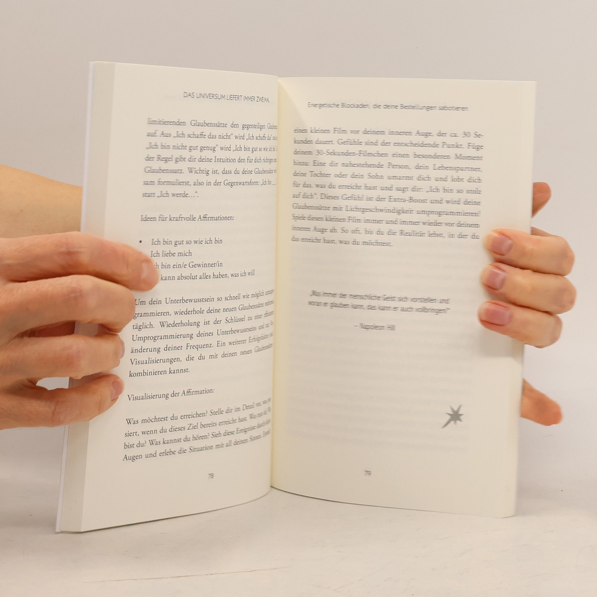 Sarah Hertz Das Universum liefert immer zweimal
