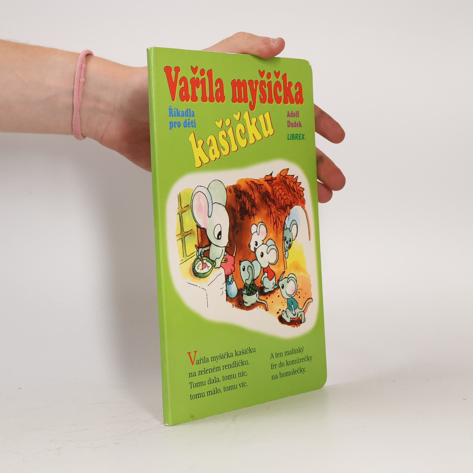 Adolf Dudek Vařila myšička kašičku : říkadla pro děti