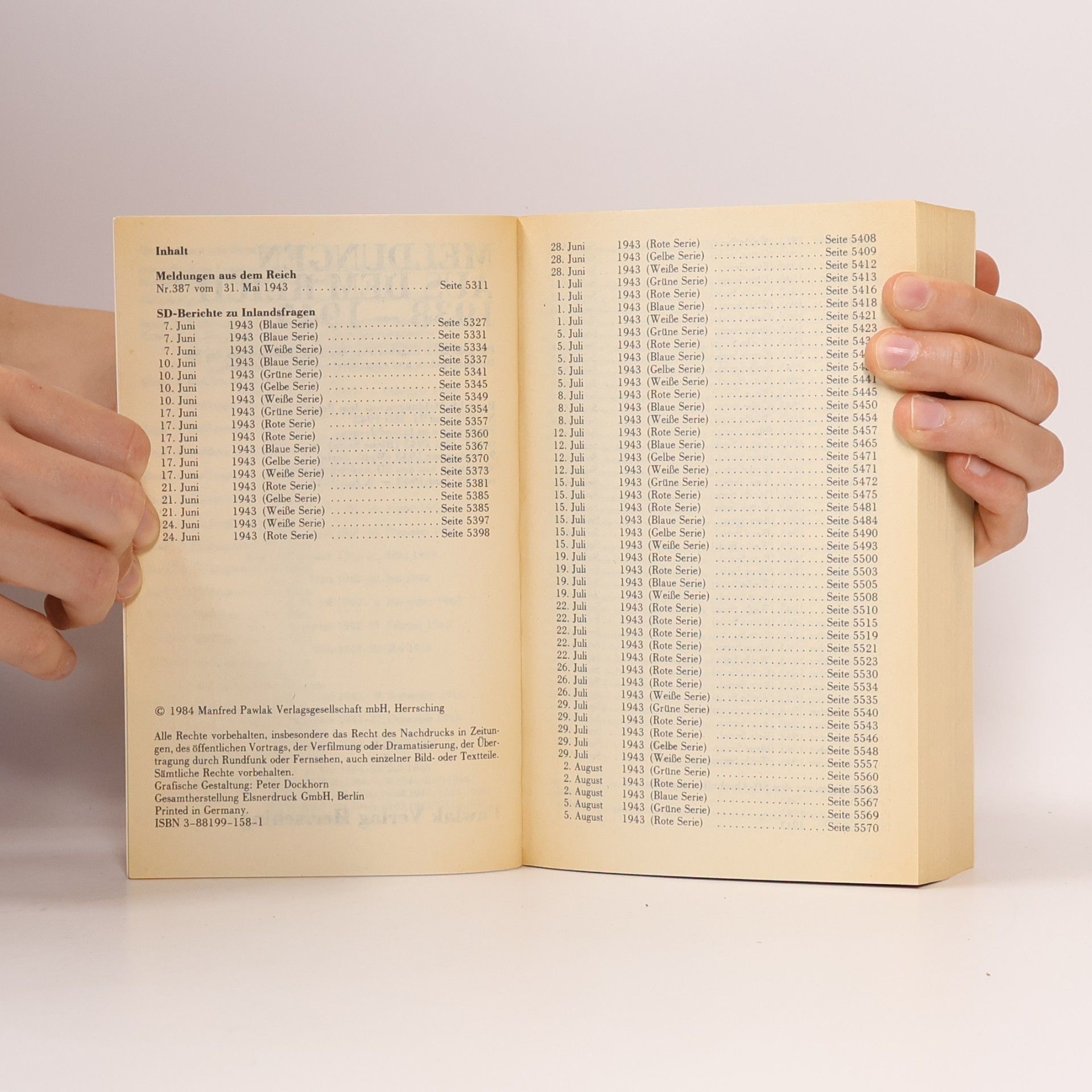 Heinz Boberach Meldungen aus dem Reich, 1938-1945 14