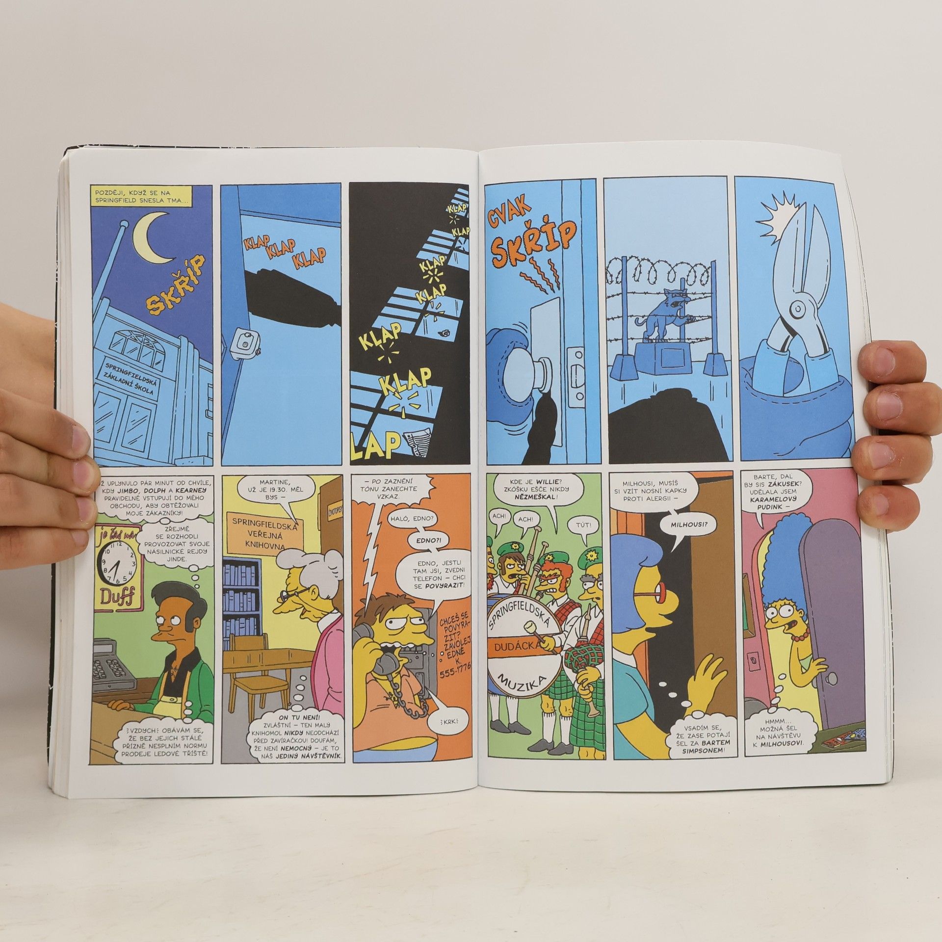 Steve Vance Simpsonovi: Komiksové extrabuřty