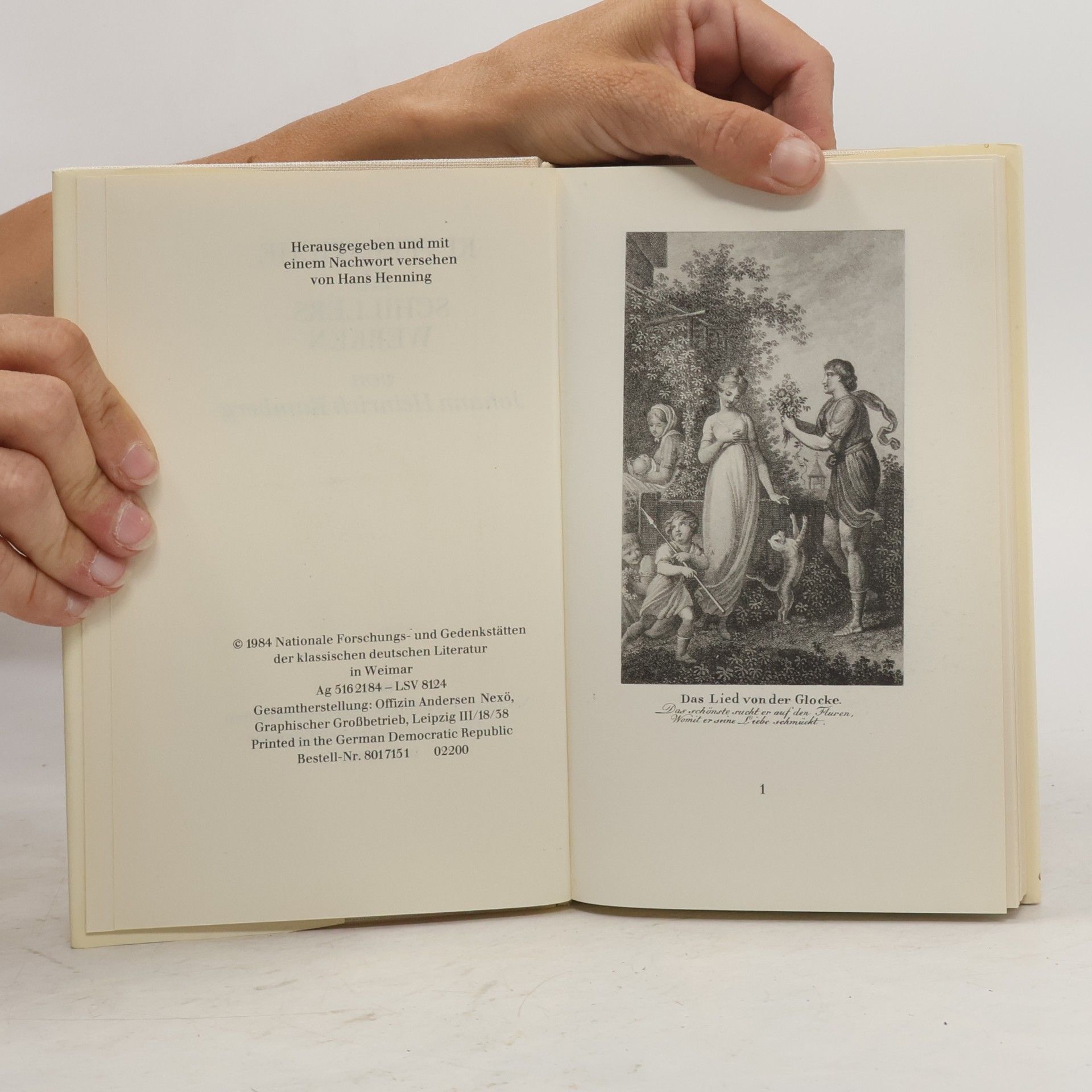 Johann Heinrich Ramberg Kupferstiche zu Schillers Werken