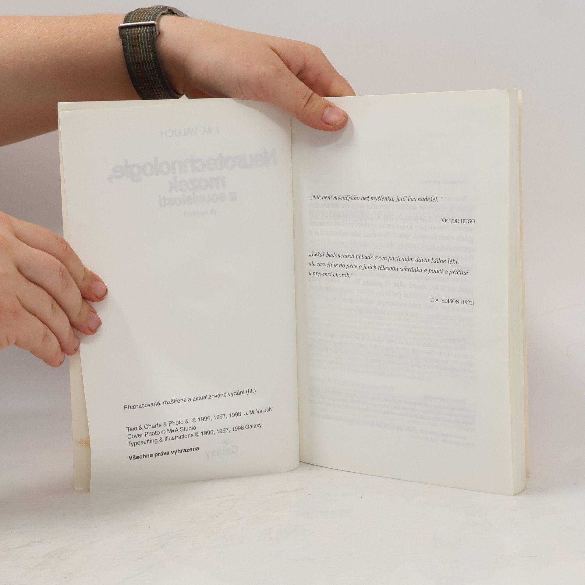Jan M. Valuch Neurotechnlogie, mozek a souvislosti