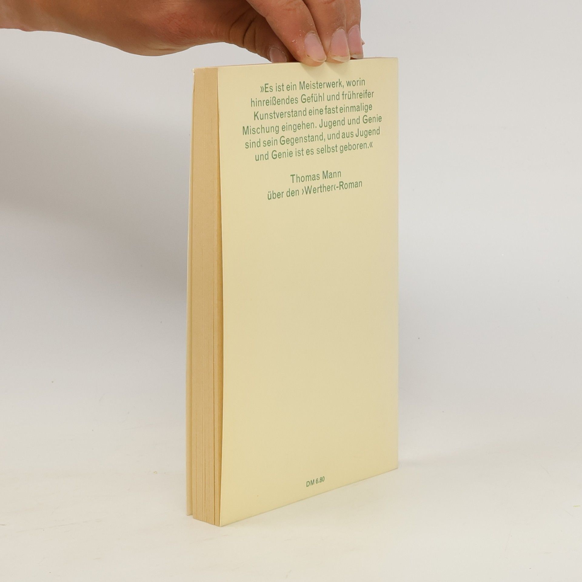 Johann Wolfgang von Goethe Die Leiden des jungen Werther