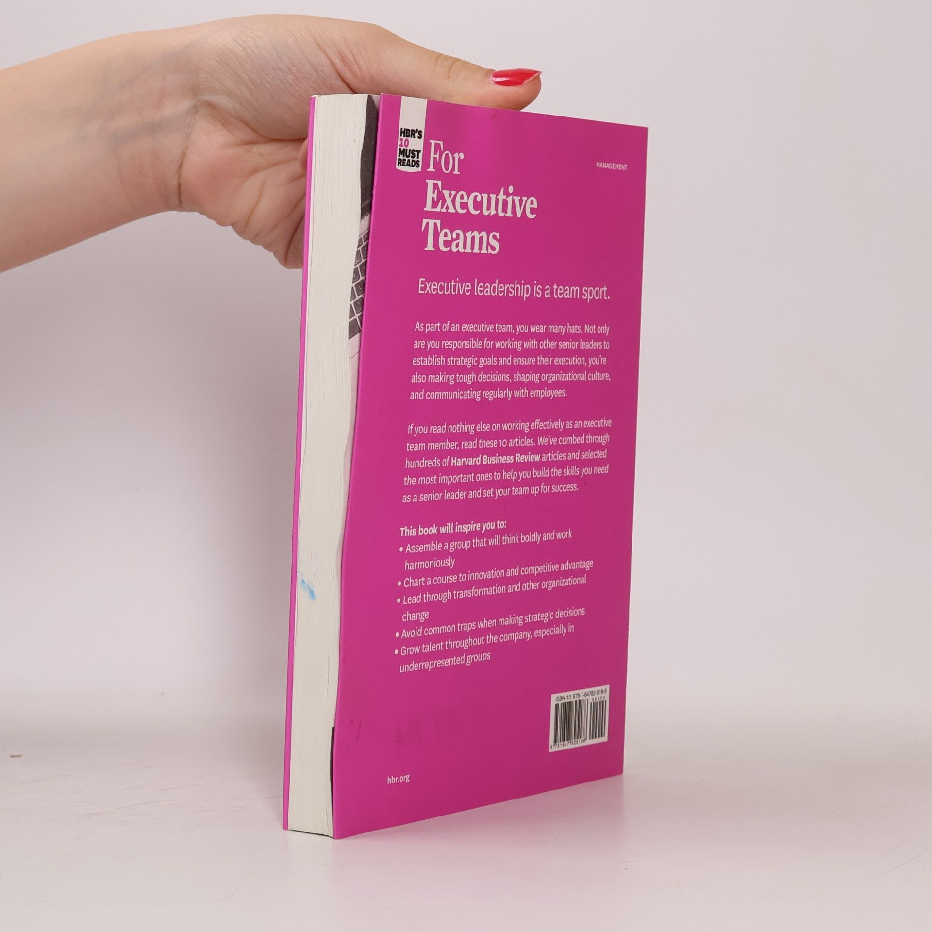 Harvard Business Review HBR's 10 Must Reads for Executive Teams
