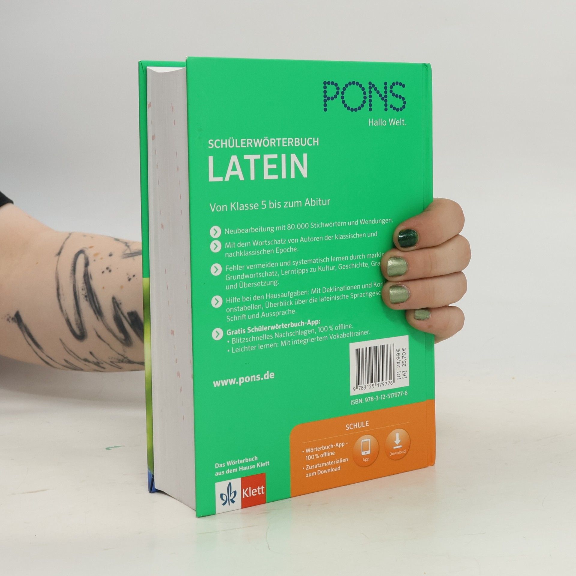 Gregor Vetter PONS Schülerwörterbuch