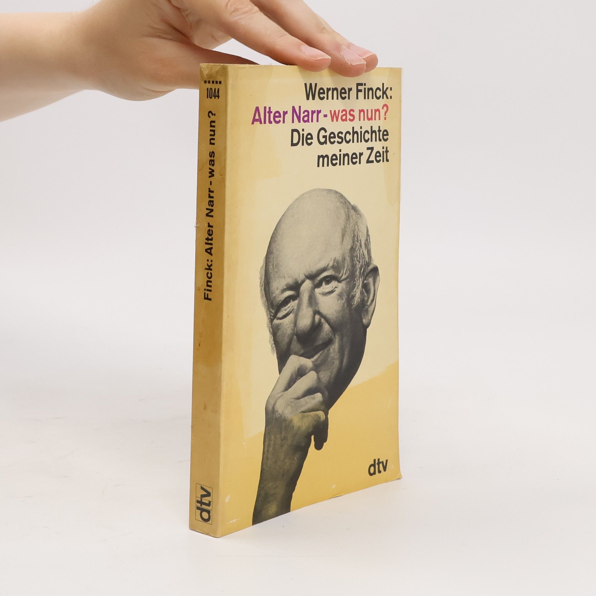 Werner Finck Alter Narr, was nun?