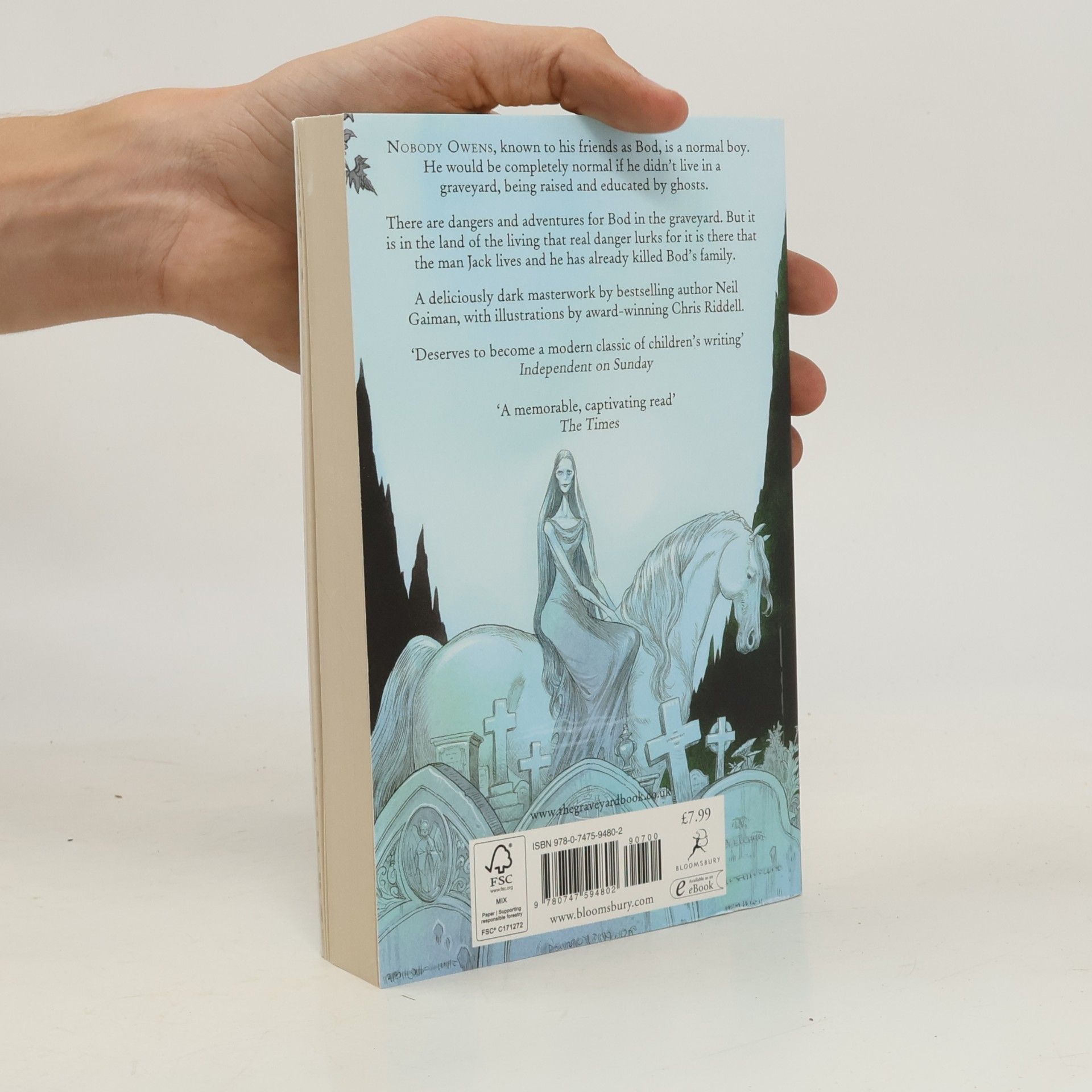 Neil Gaiman The graveyard book