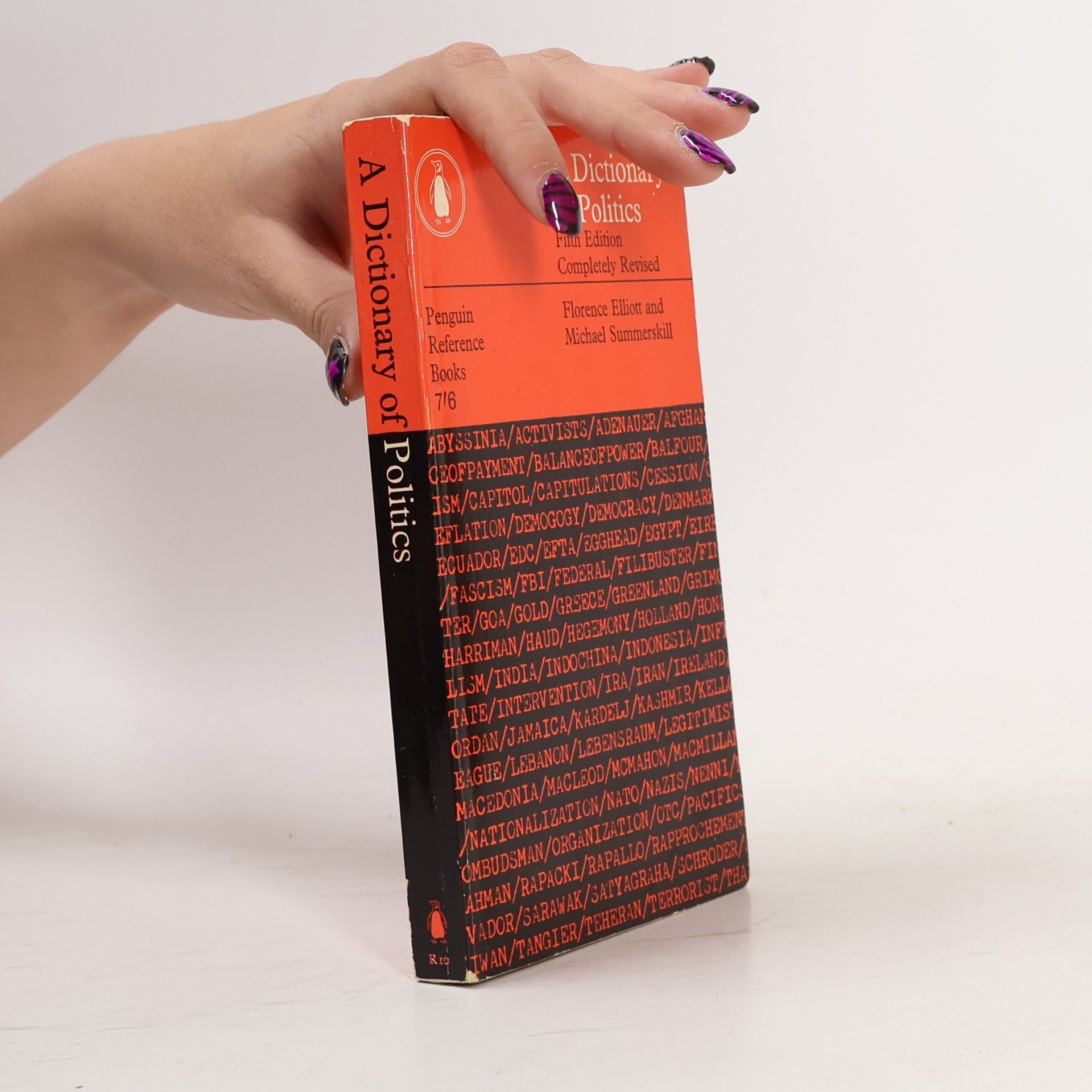 Michael Summerskill A Dictionary of Politics