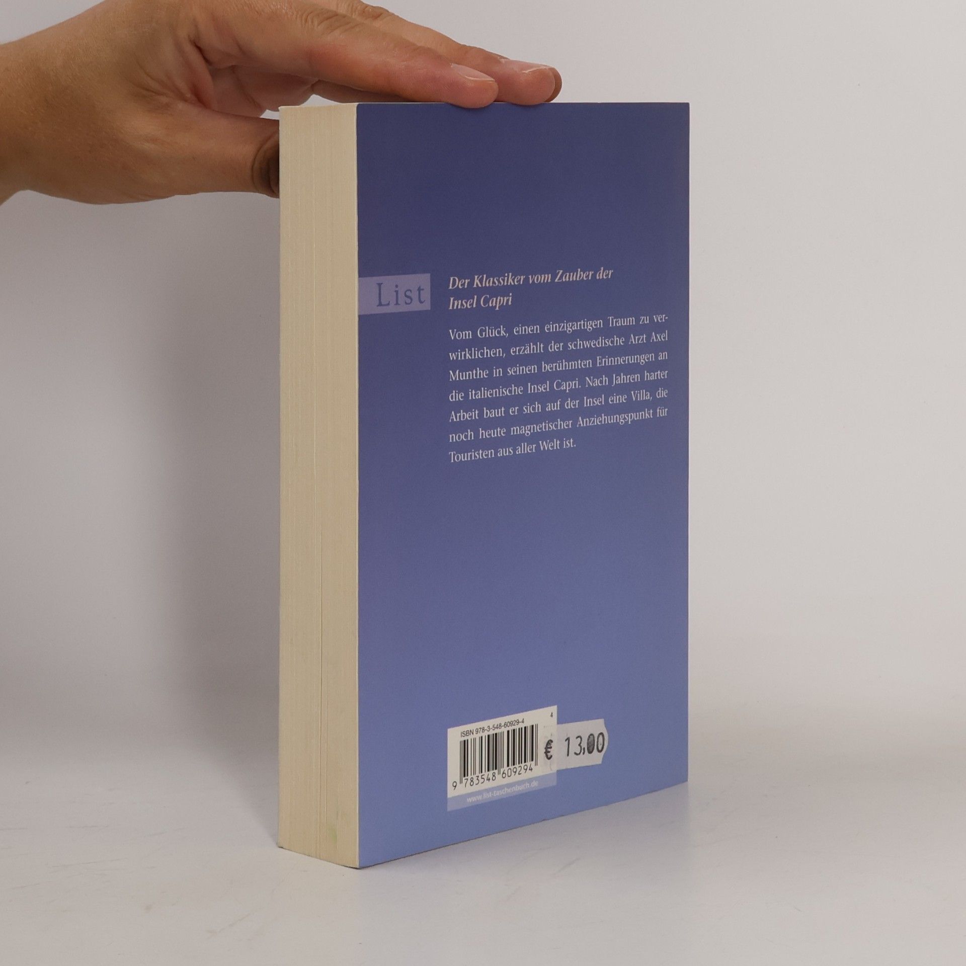 Axel Munthe Das Buch von San Michele