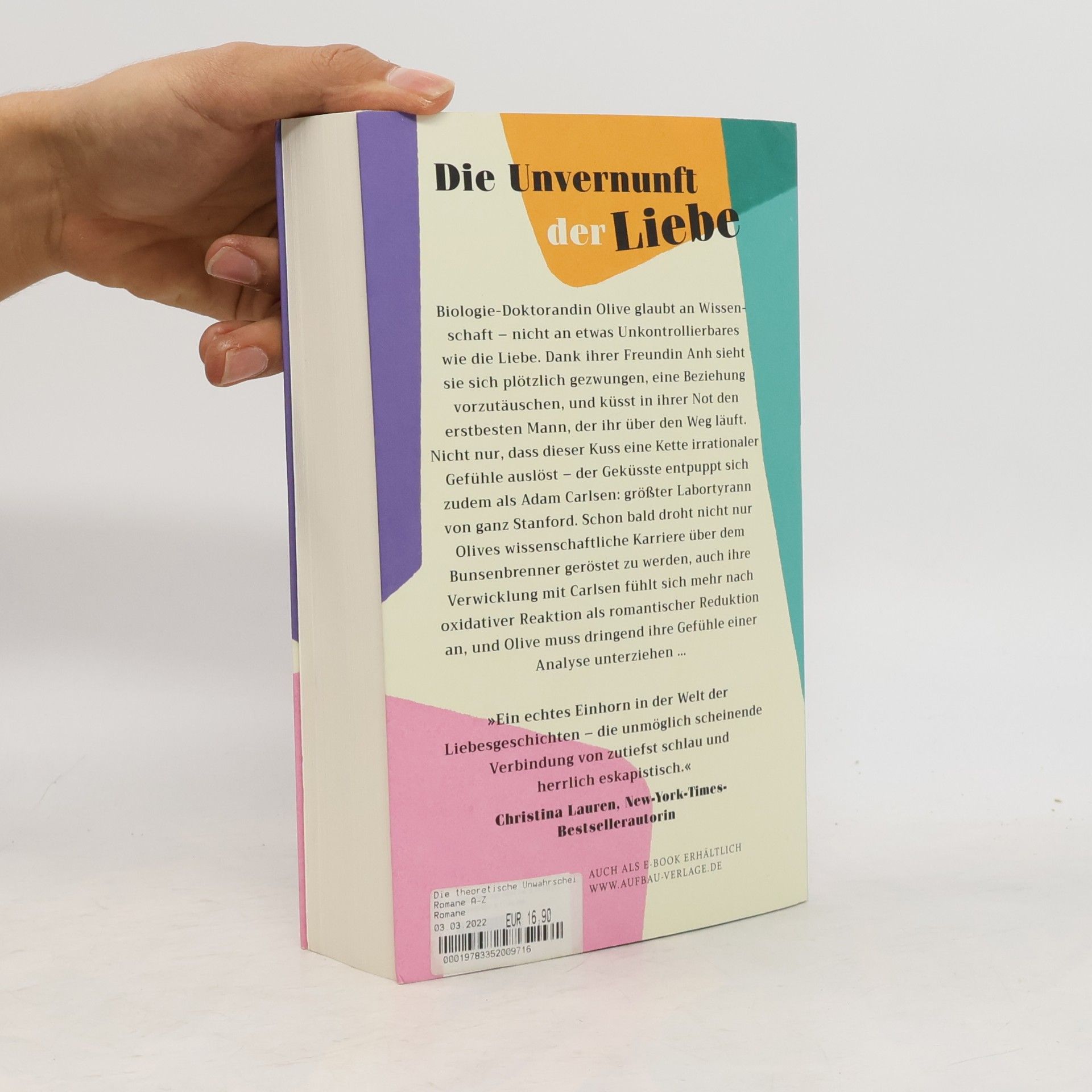Ali Hazelwood Die theoretische Unwahrscheinlichkeit von Liebe