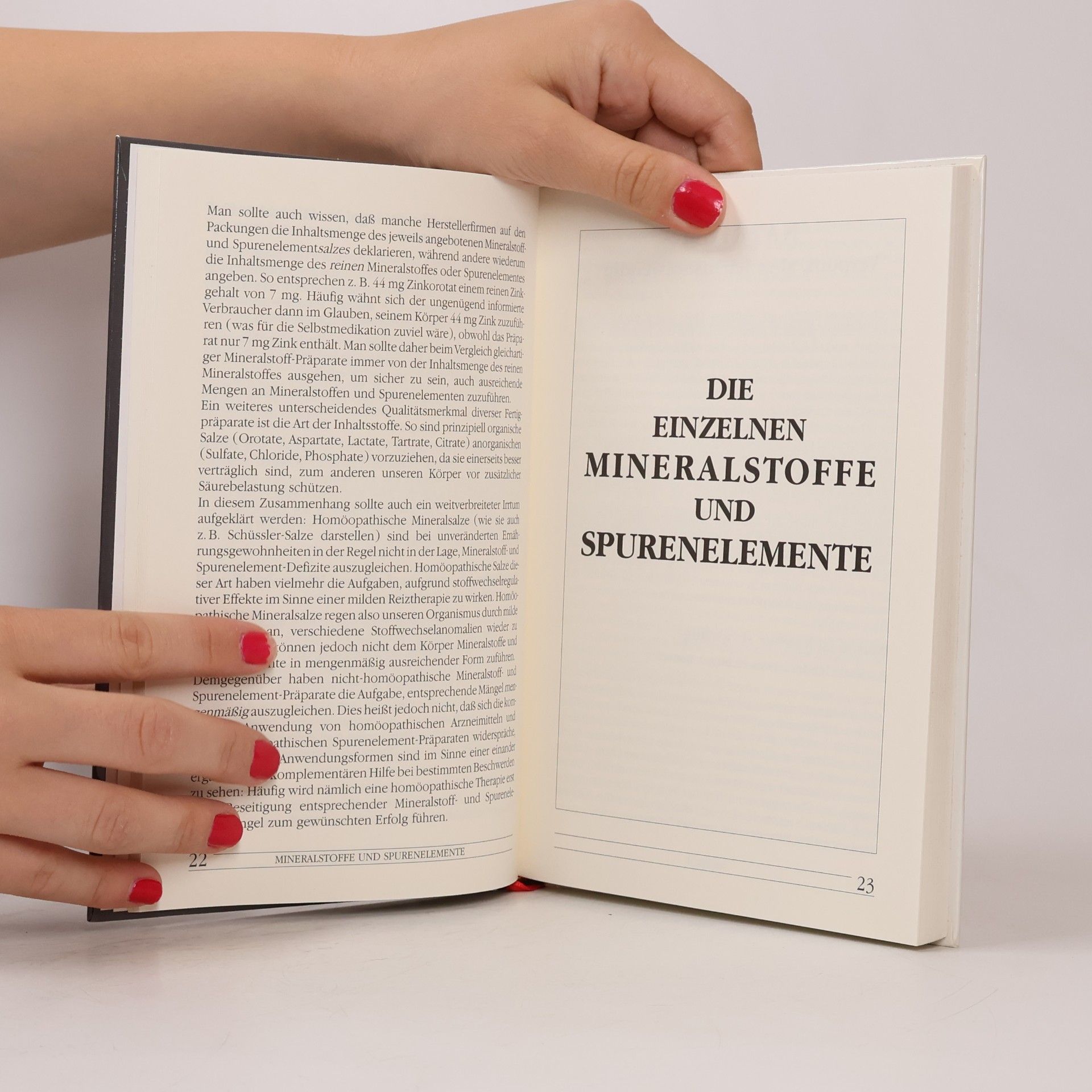 Norbert Fuchs Mineralstoffe