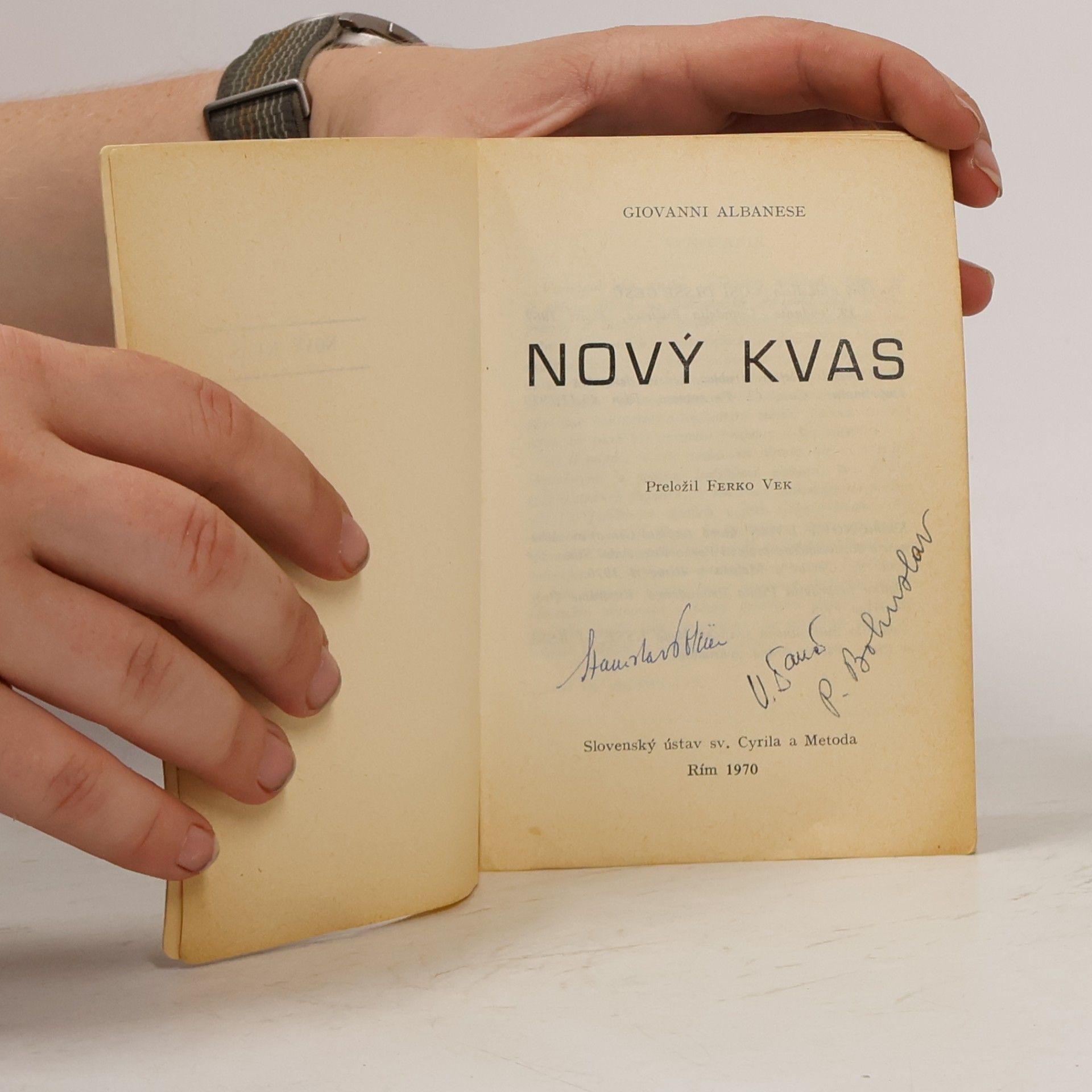 Giovanni Albanese Nový kvas