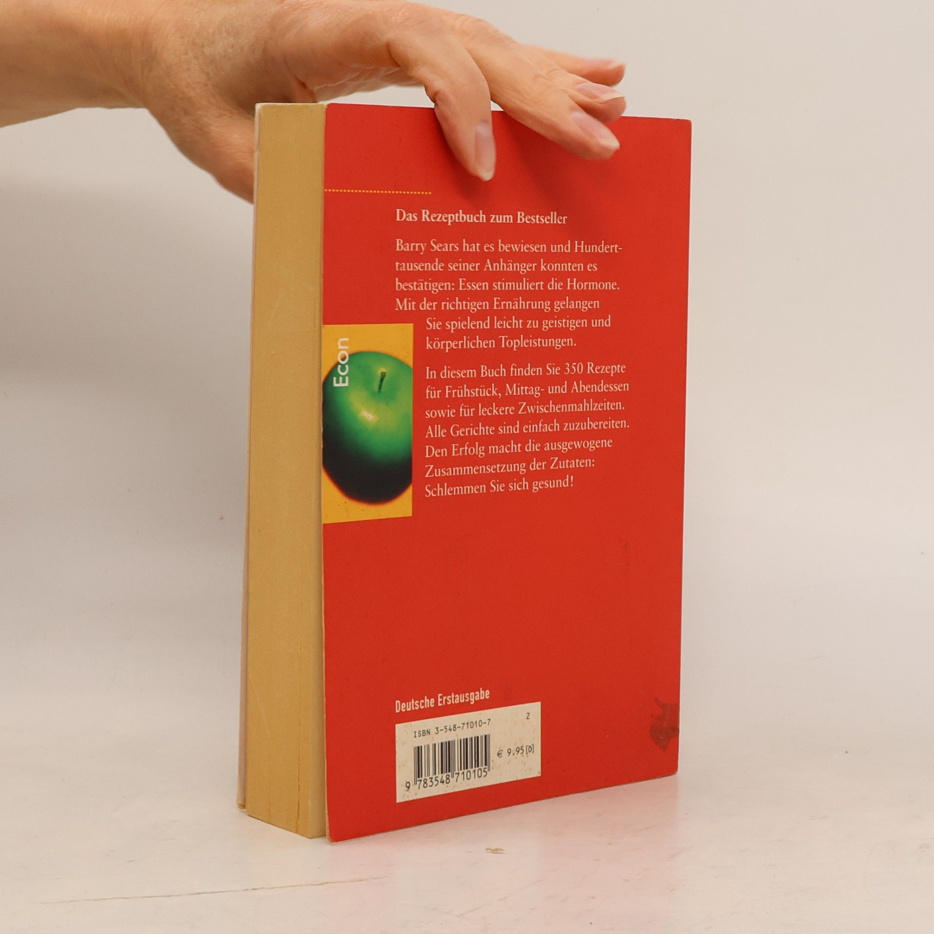 Barry Sears Das Optimum-Rezeptbuch